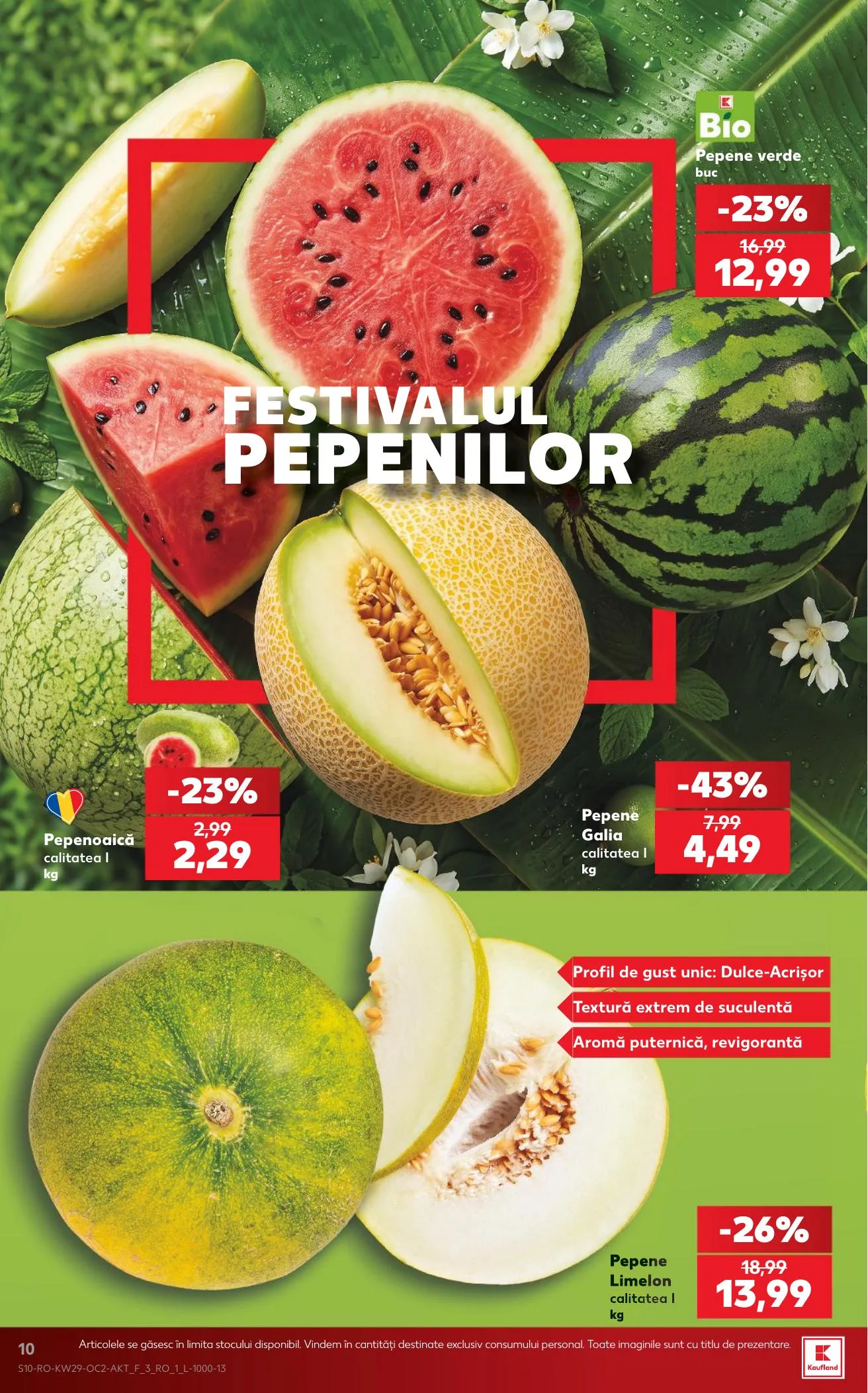 Kaufland akciós újság Románia 07.15–07.21 – 10. oldal