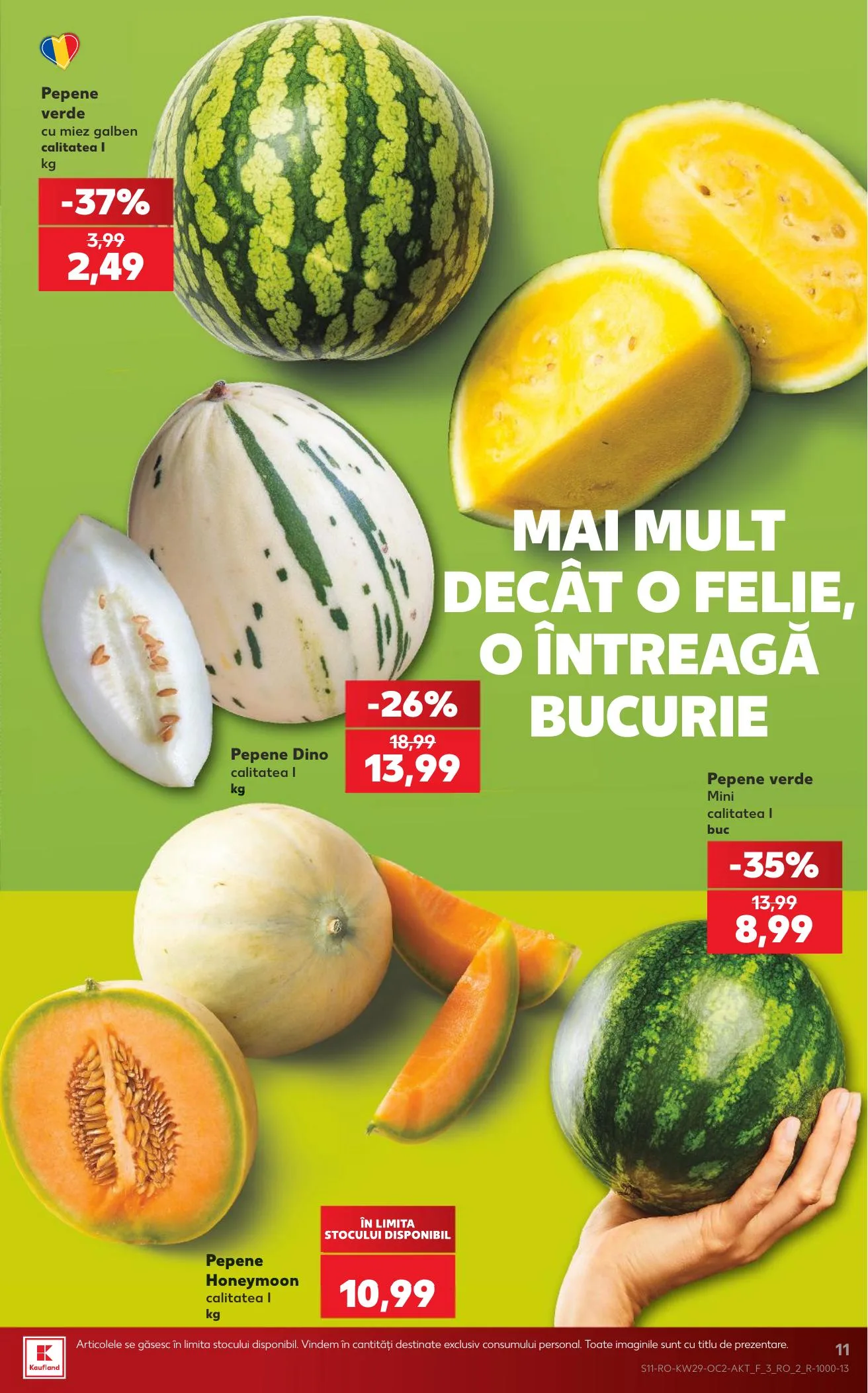 Kaufland akciós újság Románia 07.15–07.21 – 11. oldal