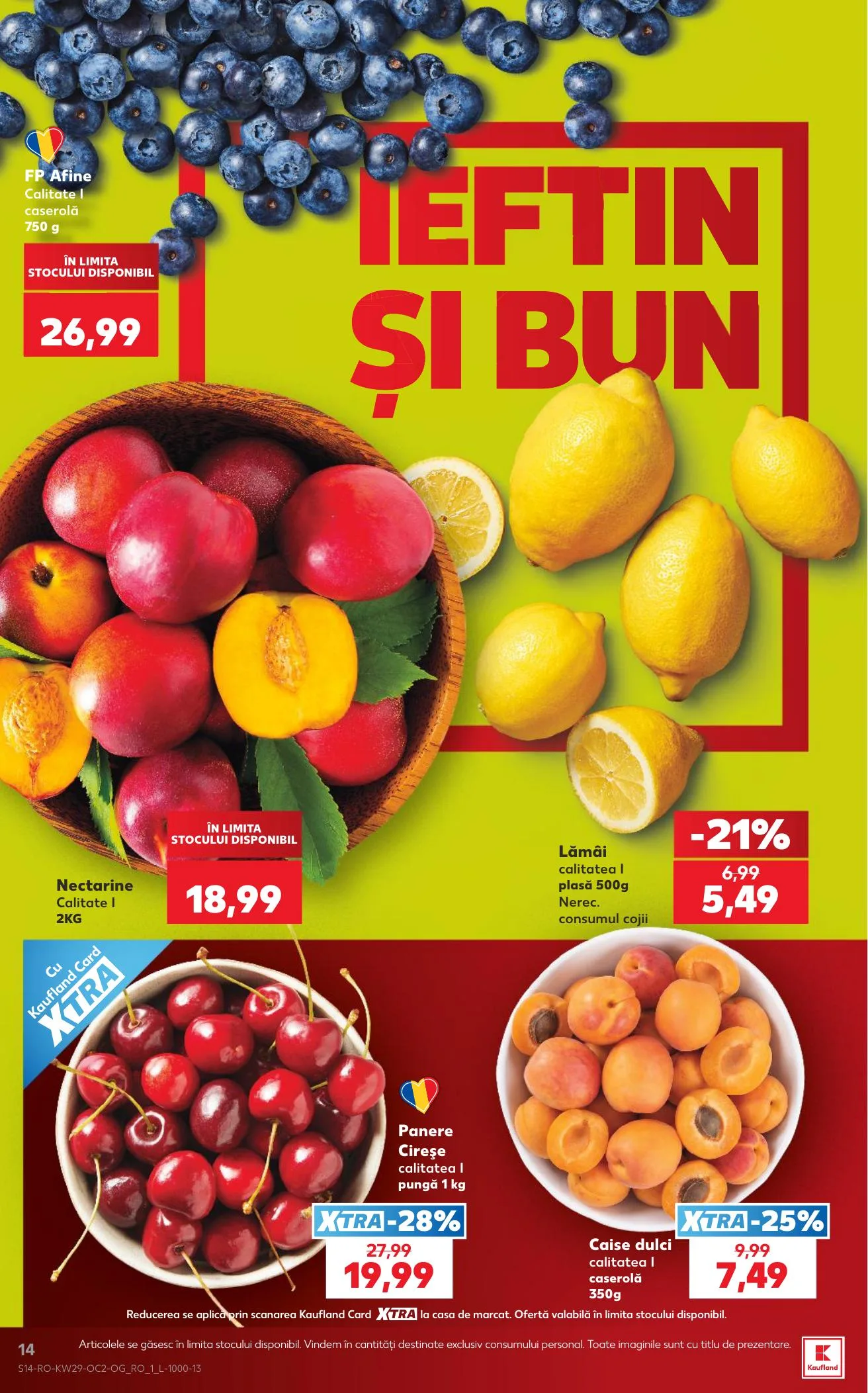Kaufland akciós újság Románia 07.15–07.21 – 14. oldal