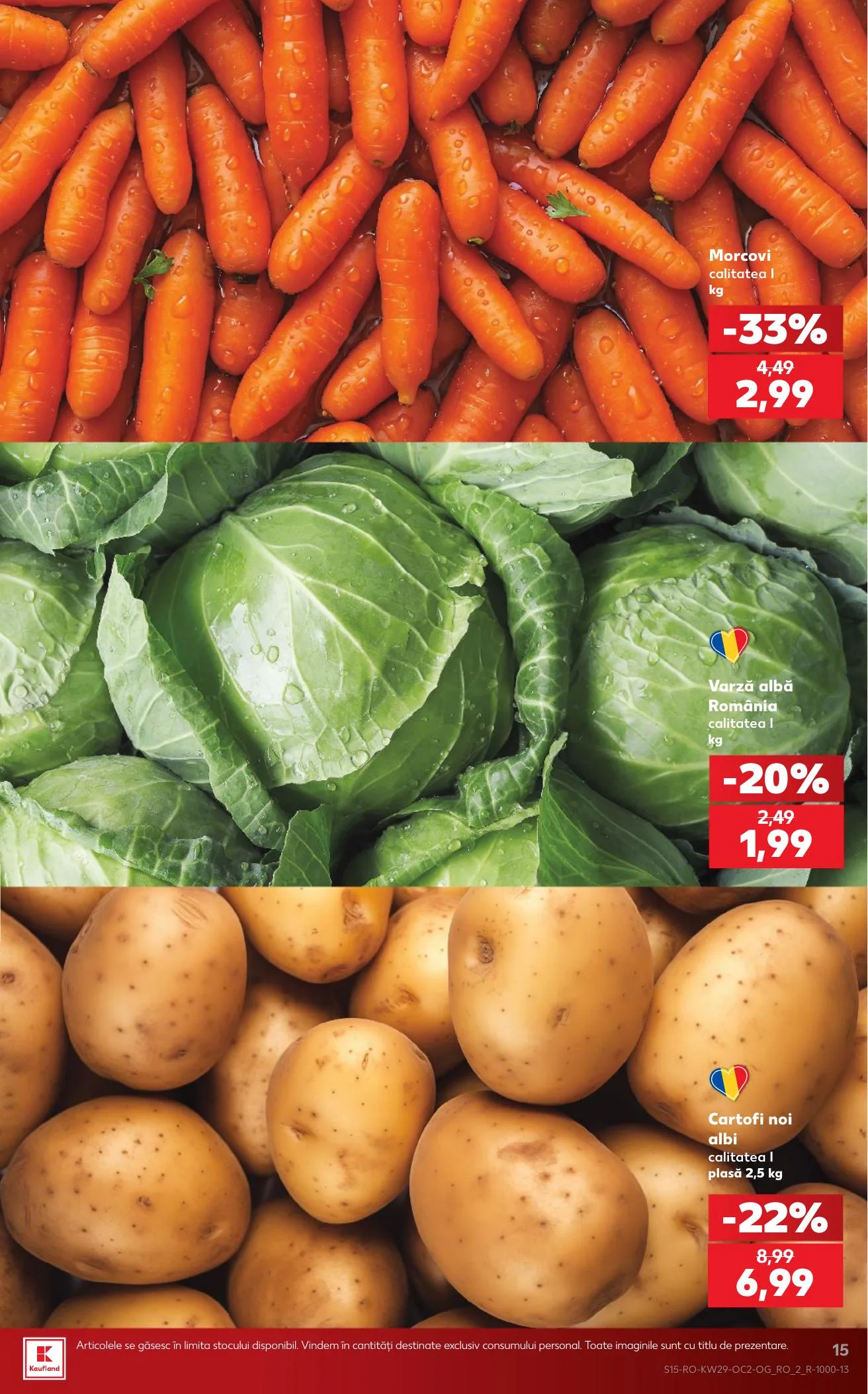 Kaufland akciós újság Románia 07.15–07.21 – 15. oldal
