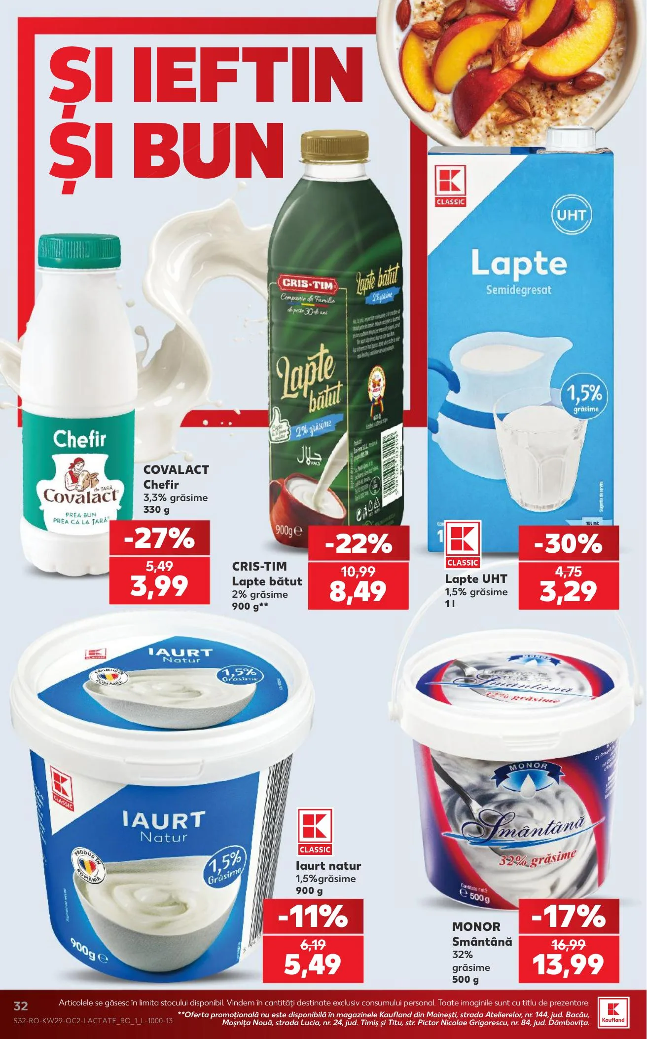 Kaufland akciós újság Románia 07.15–07.21 – 32. oldal