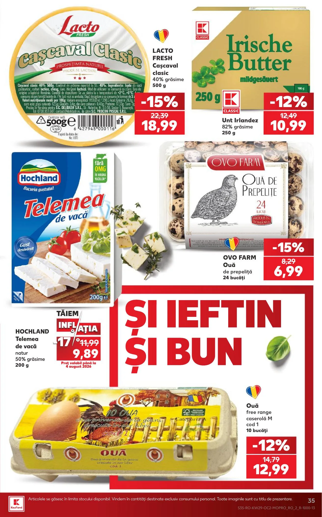Kaufland akciós újság Románia 07.15–07.21 – 35. oldal
