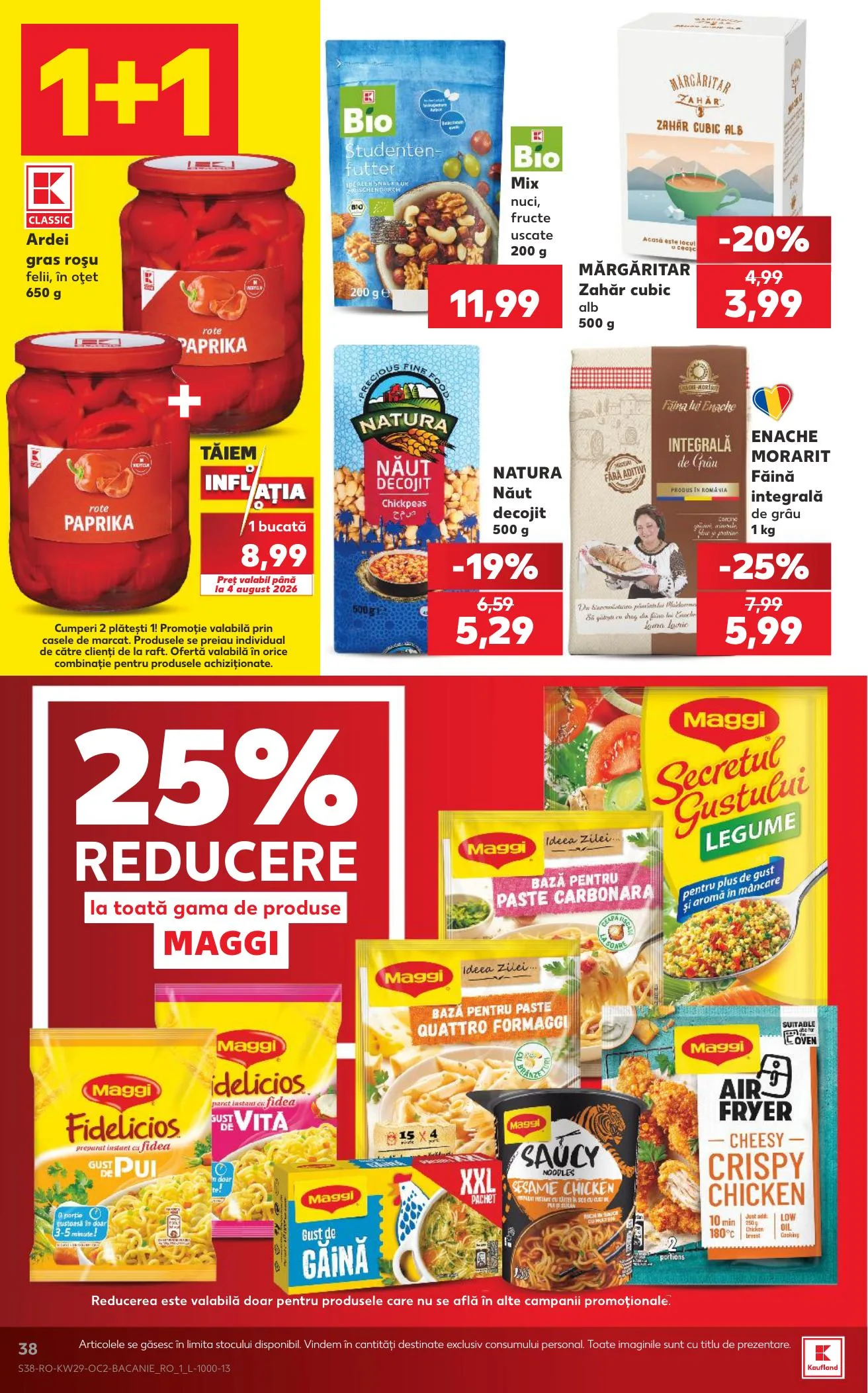 Kaufland akciós újság Románia 07.15–07.21 – 38. oldal