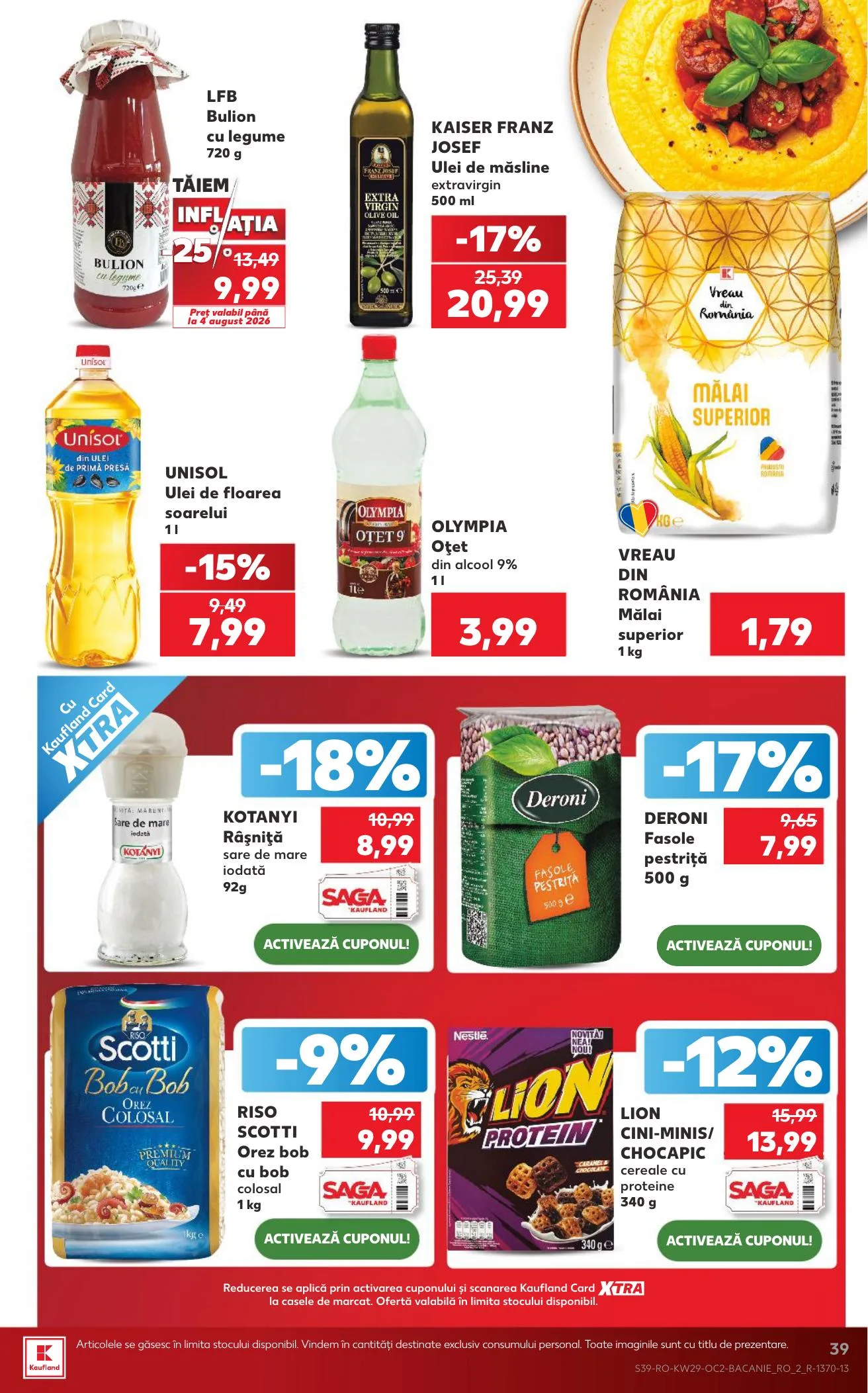 Kaufland akciós újság Románia 07.15–07.21 – 39. oldal