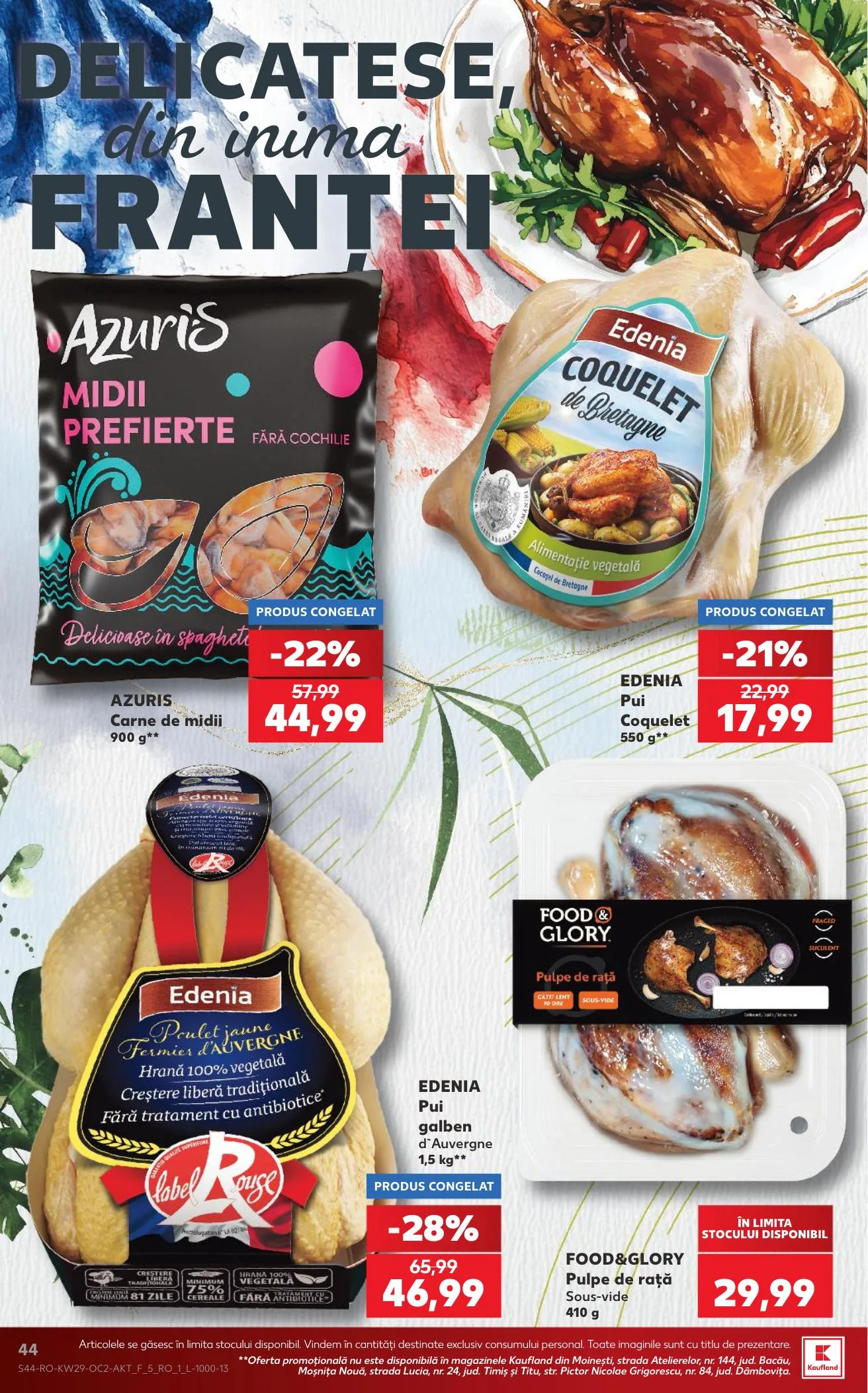 Kaufland akciós újság Románia 07.15–07.21 – 44. oldal