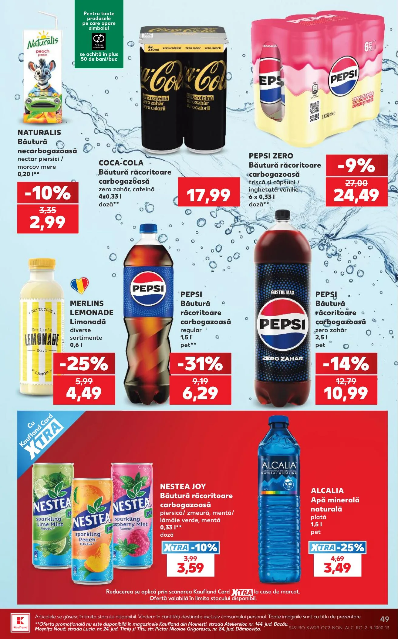 Kaufland akciós újság Románia 07.15–07.21 – 49. oldal
