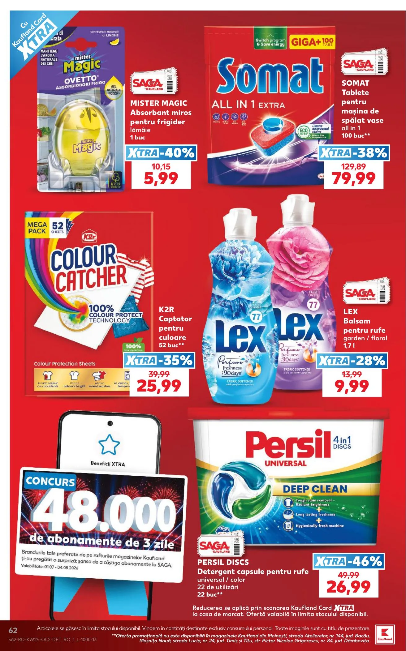 Kaufland akciós újság Románia 07.15–07.21 – 62. oldal