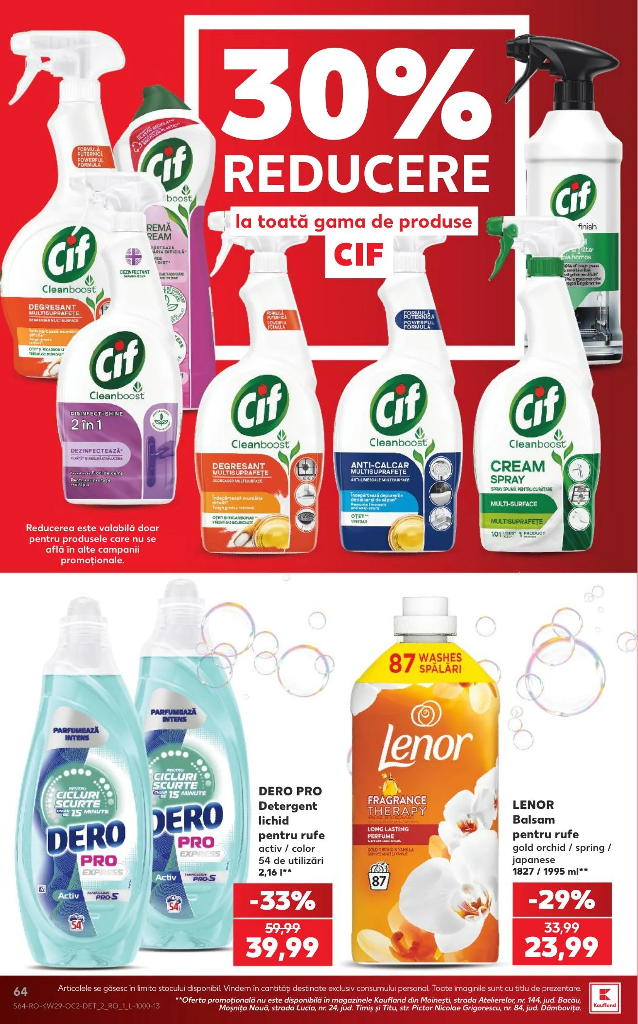 Kaufland akciós újság Románia 07.15–07.21 – 64. oldal