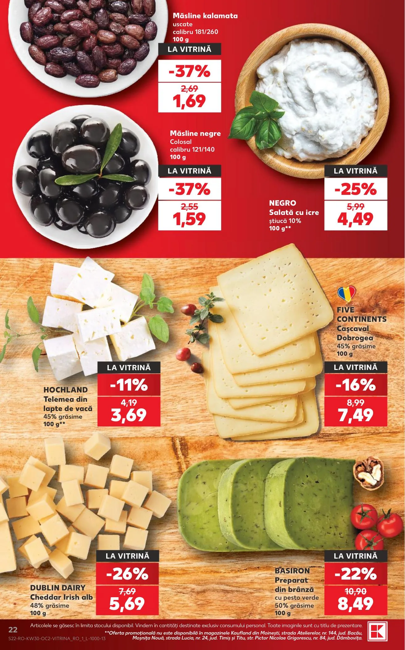 Kaufland akciós újság Románia 07.22–07.28 – 22. oldal