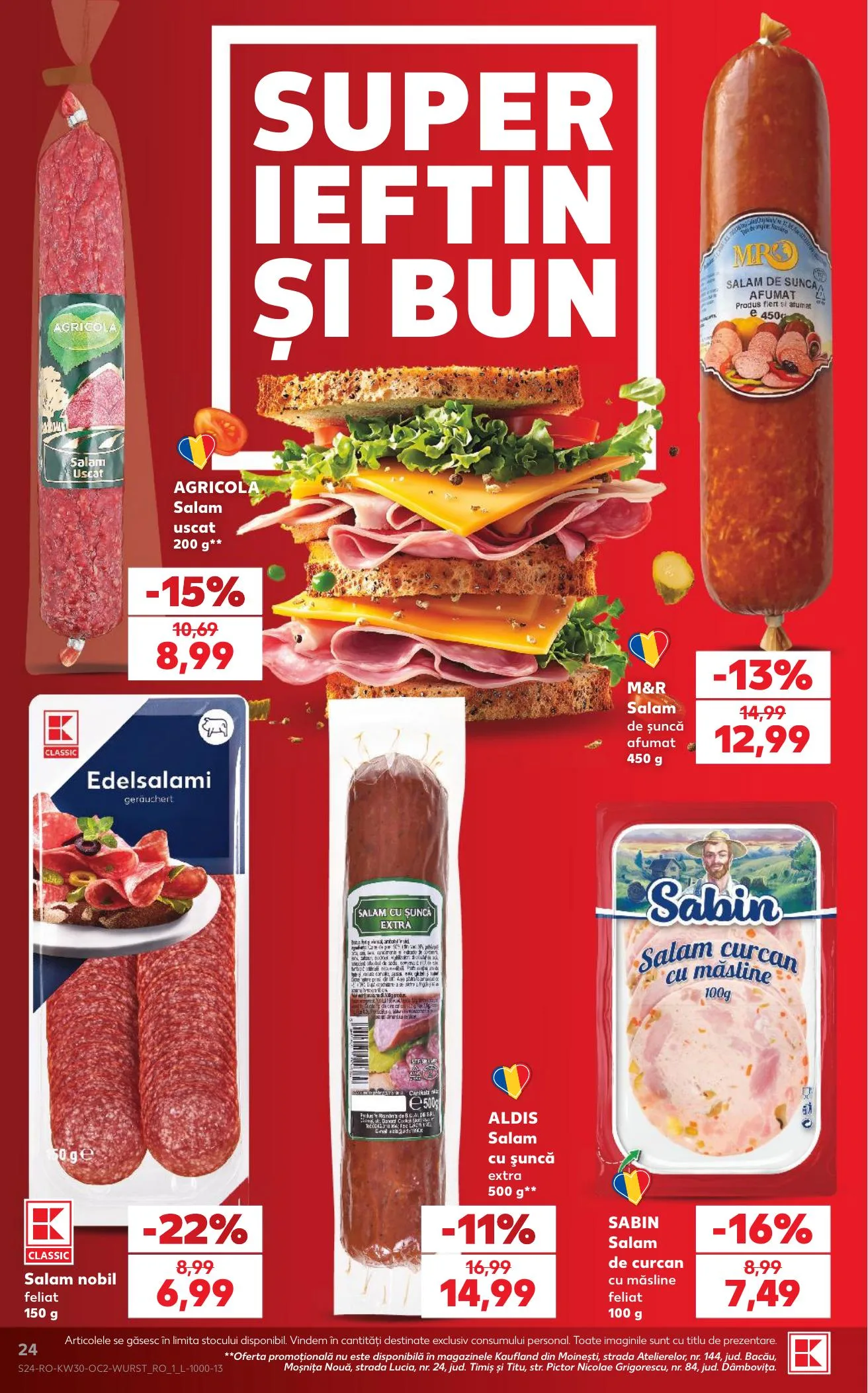 Kaufland akciós újság Románia 07.22–07.28 – 24. oldal