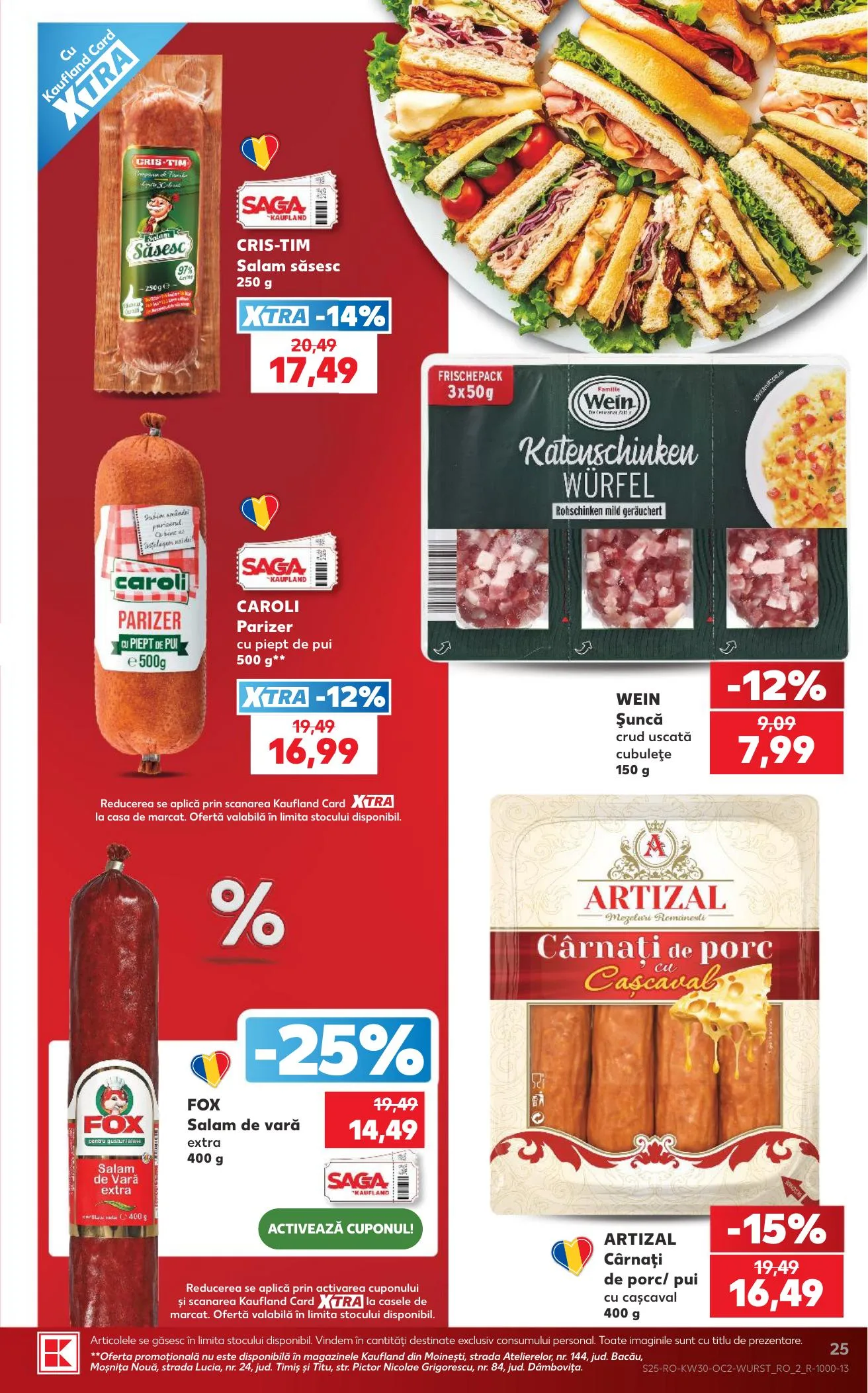 Kaufland akciós újság Románia 07.22–07.28 – 25. oldal