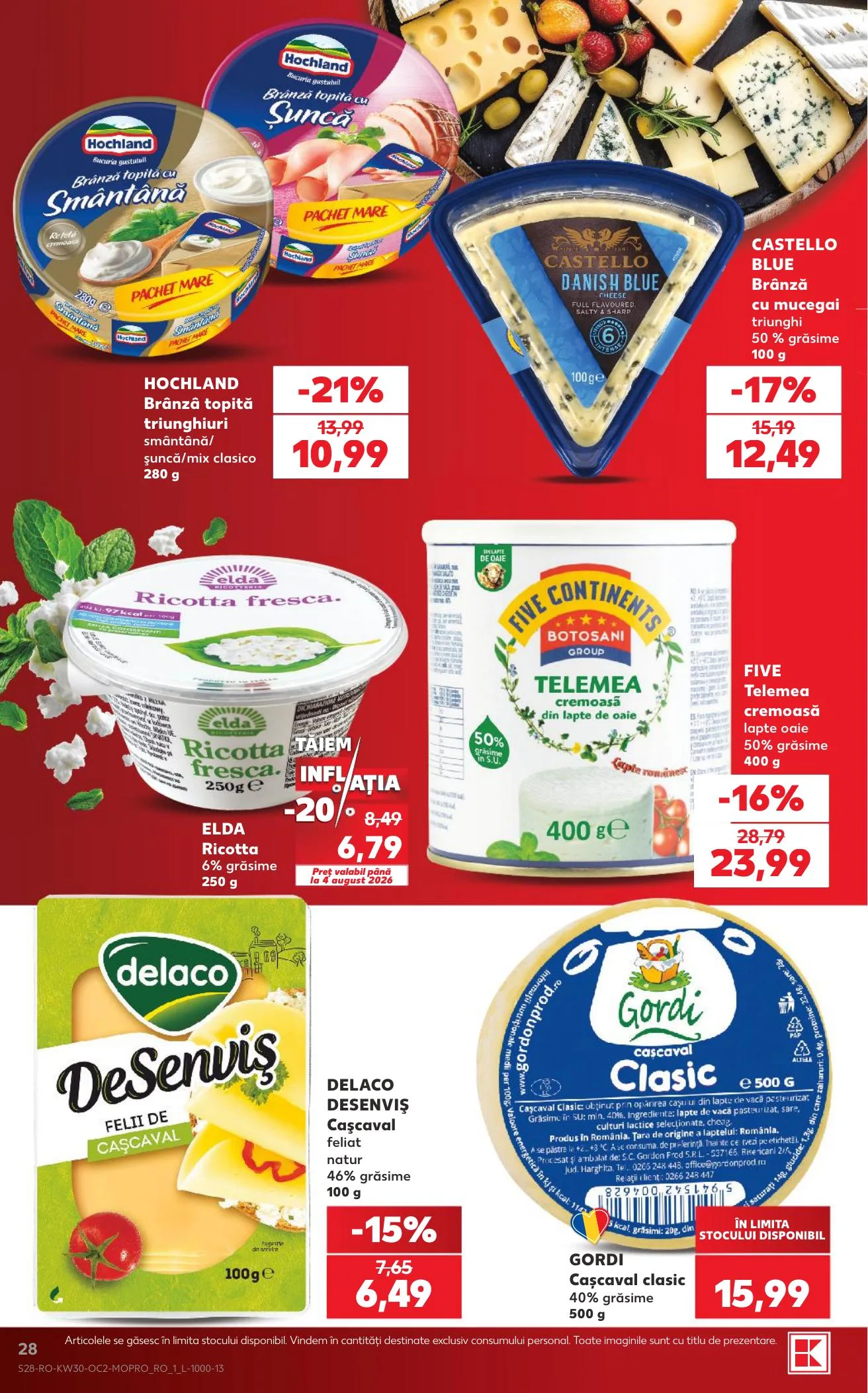 Kaufland akciós újság Románia 07.22–07.28 – 28. oldal