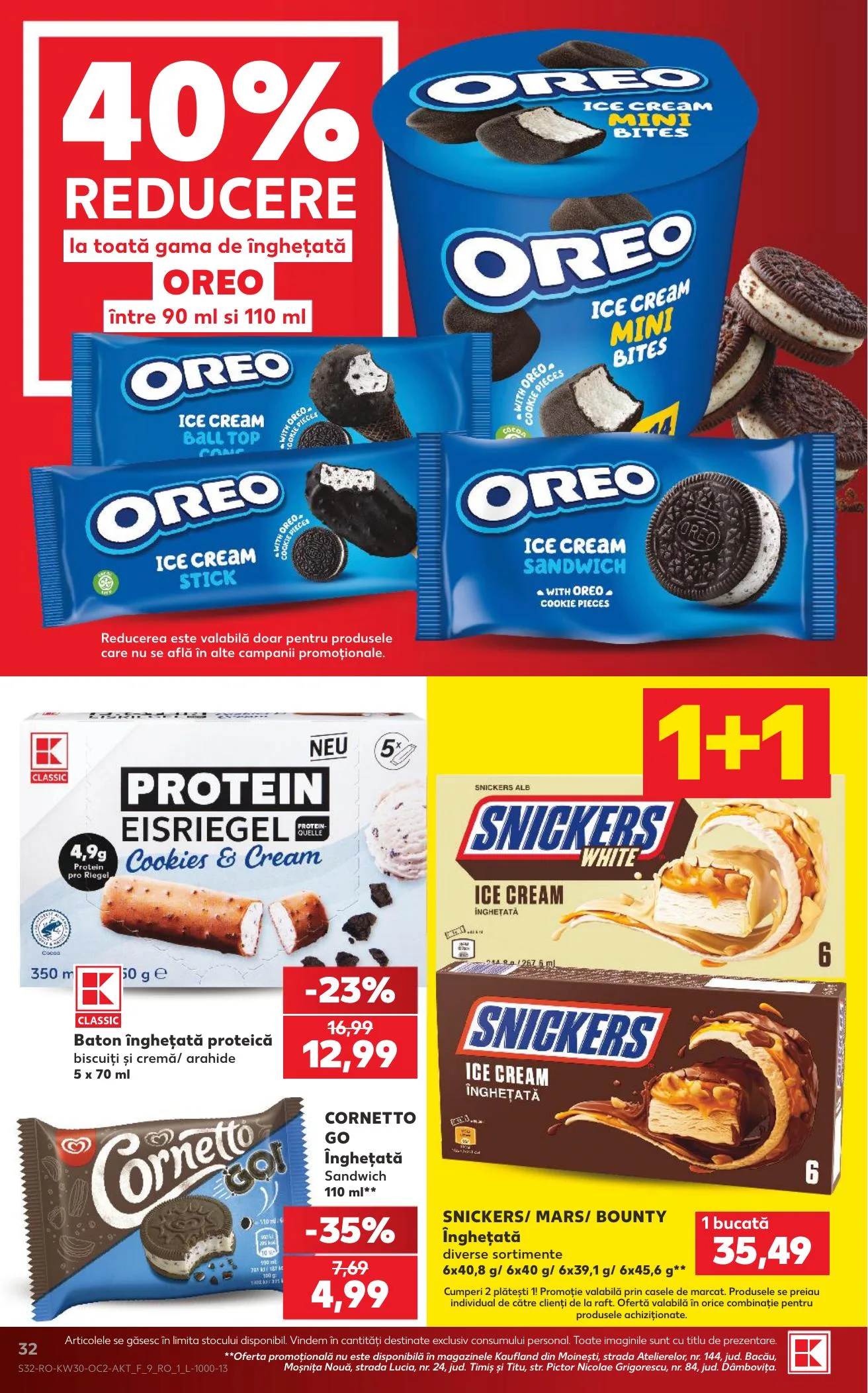 Kaufland akciós újság Románia 07.22–07.28 – 32. oldal