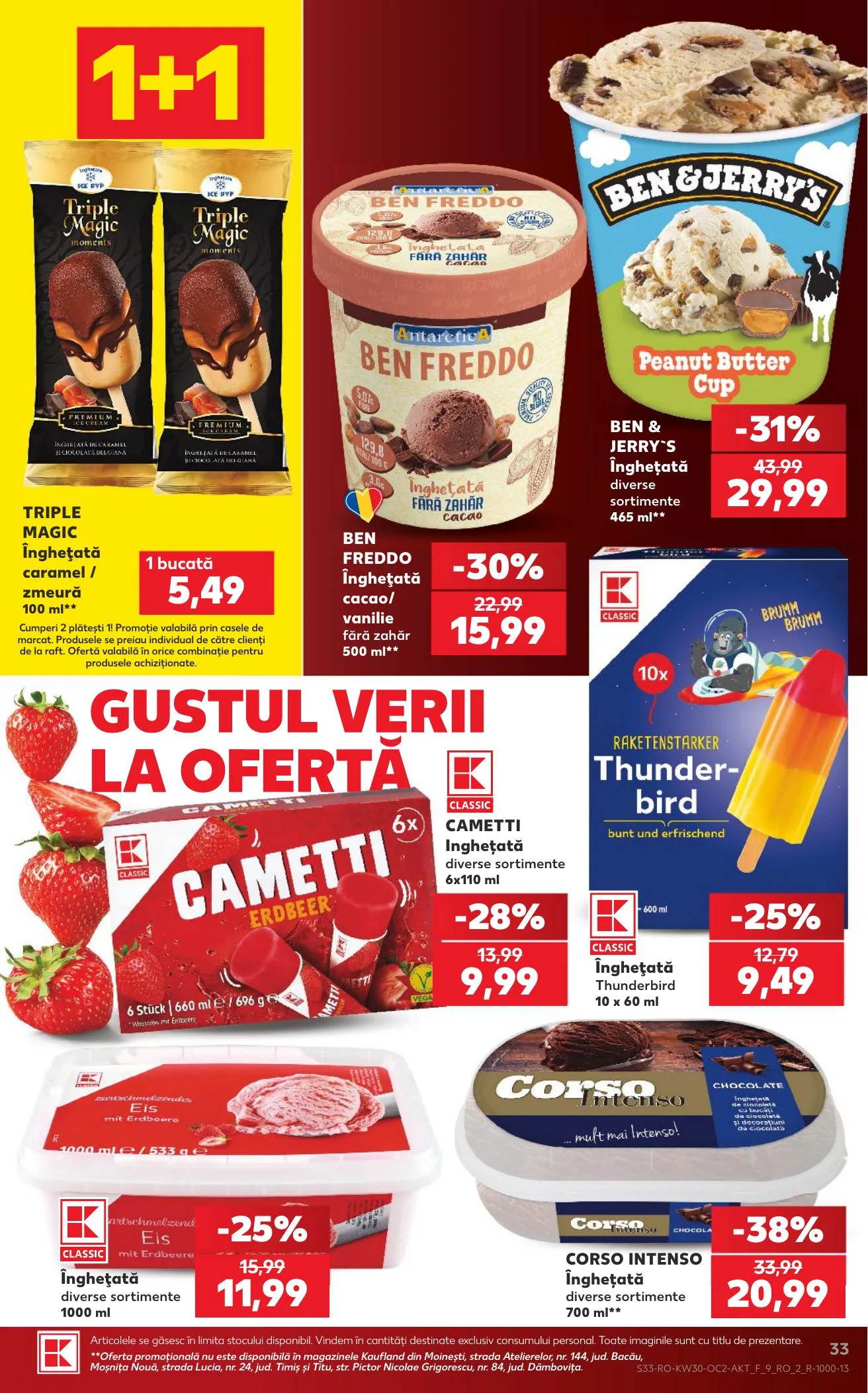 Kaufland akciós újság Románia 07.22–07.28 – 33. oldal