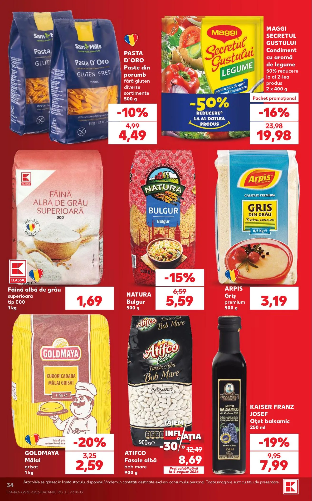 Kaufland akciós újság Románia 07.22–07.28 – 34. oldal