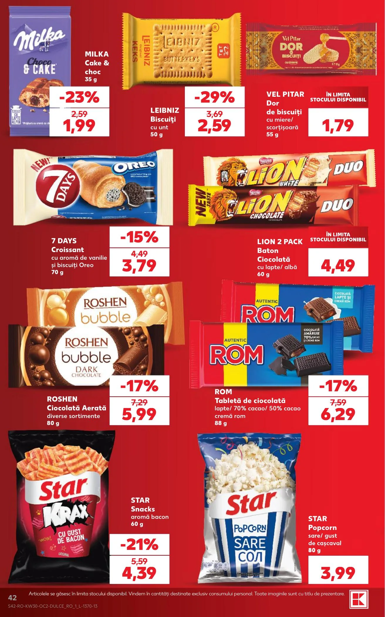 Kaufland akciós újság Románia 07.22–07.28 – 42. oldal