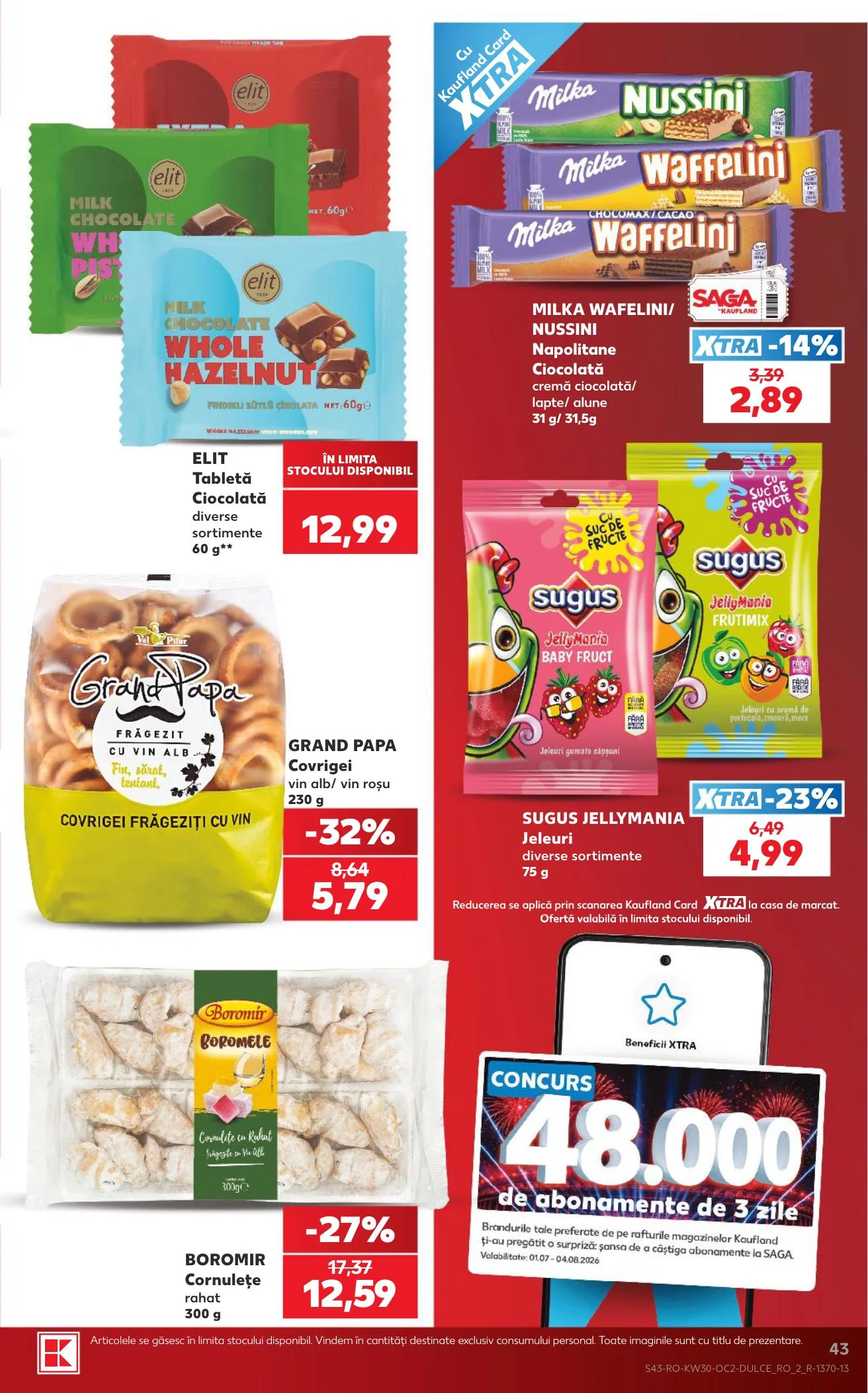 Kaufland akciós újság Románia 07.22–07.28 – 43. oldal
