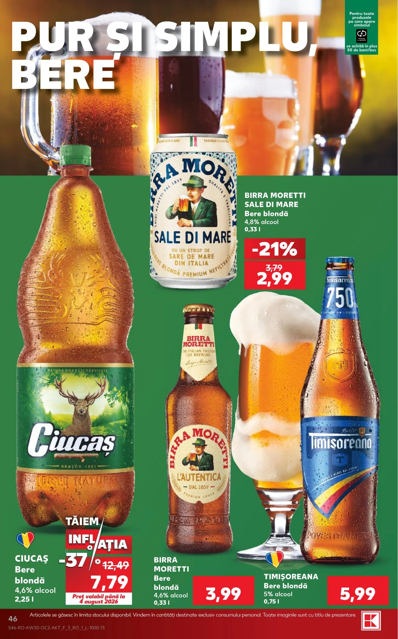 Kaufland akciós újság Románia 07.22–07.28 – 46. oldal