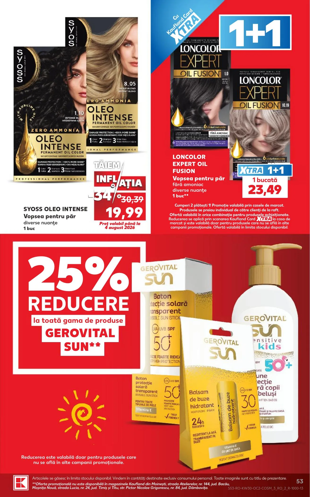 Kaufland akciós újság Románia 07.22–07.28 – 53. oldal