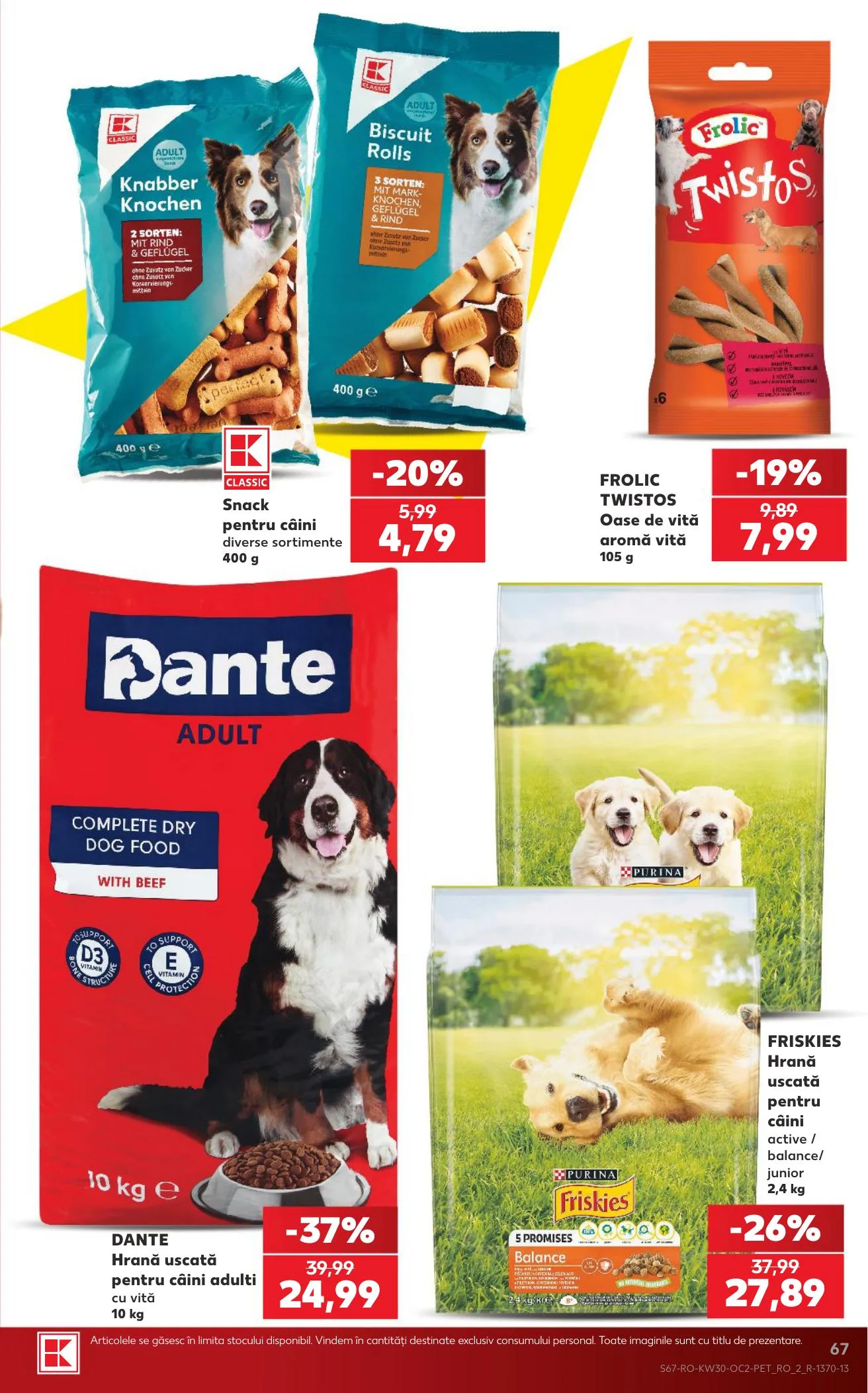 Kaufland akciós újság Románia 07.22–07.28 – 67. oldal