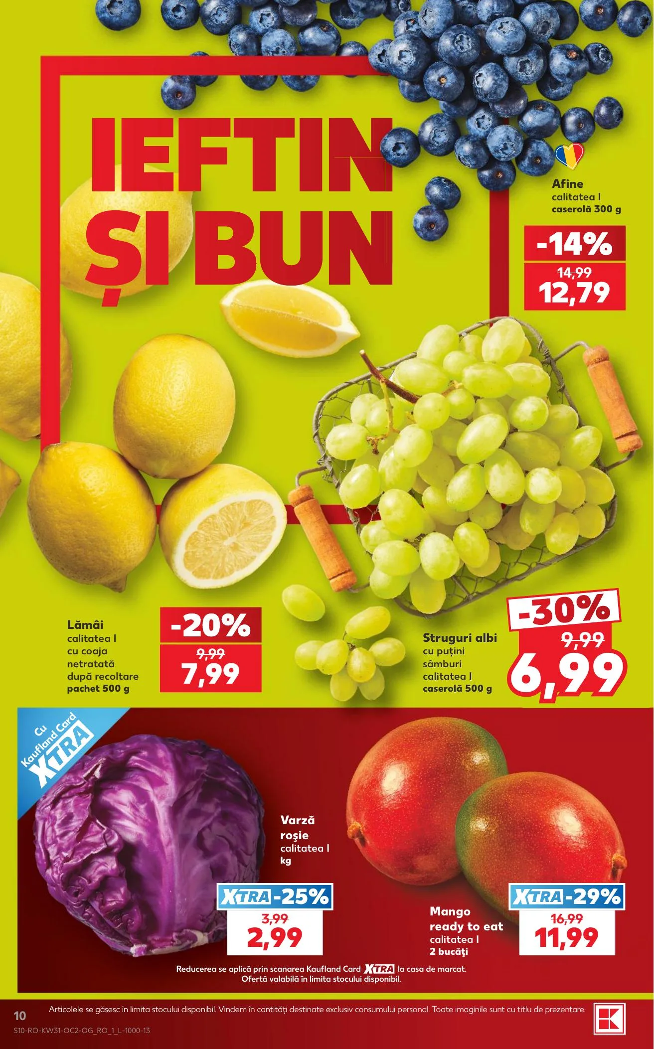 Kaufland akciós újság Románia 07.29–08.04 – 10. oldal