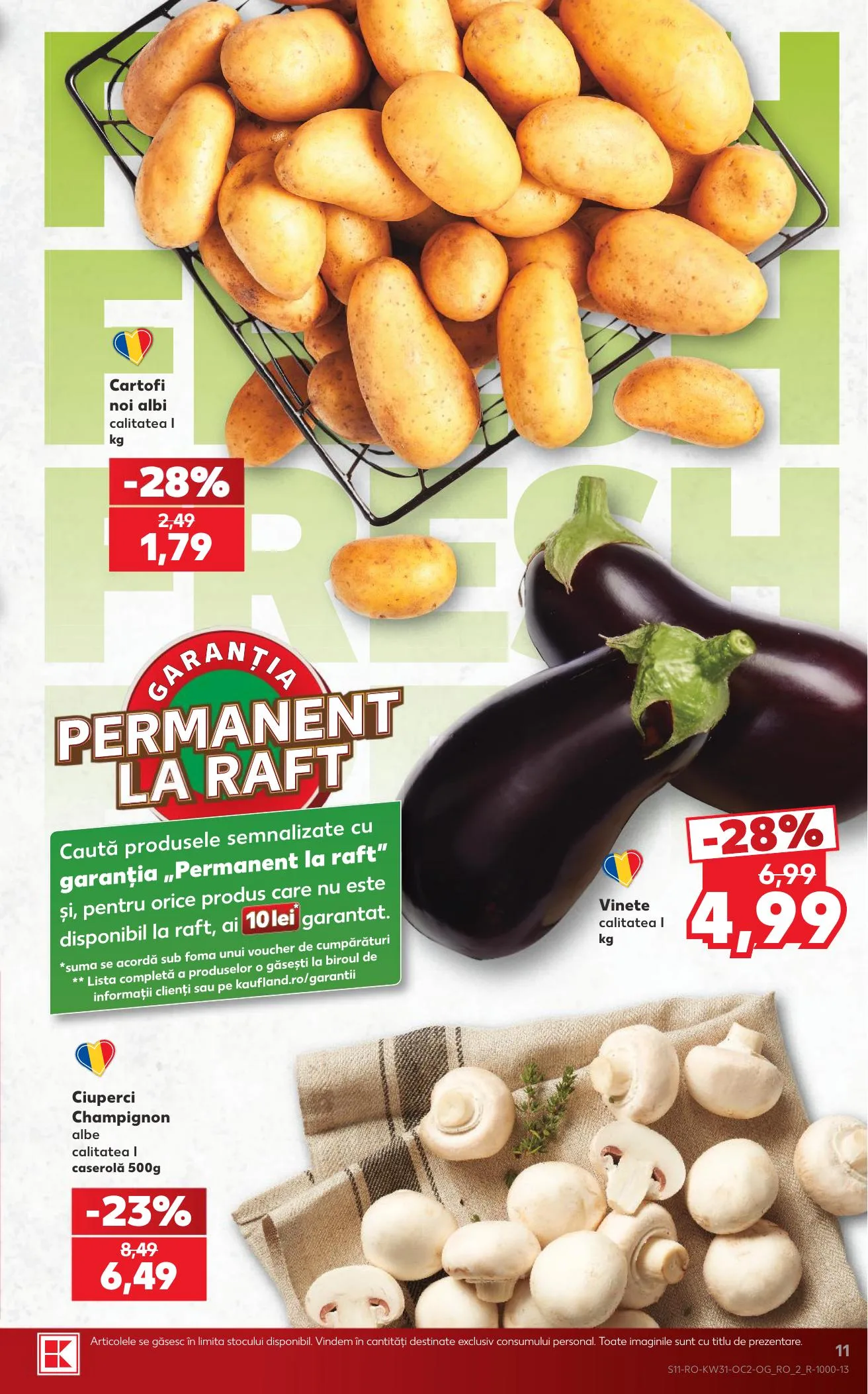 Kaufland akciós újság Románia 07.29–08.04 – 11. oldal