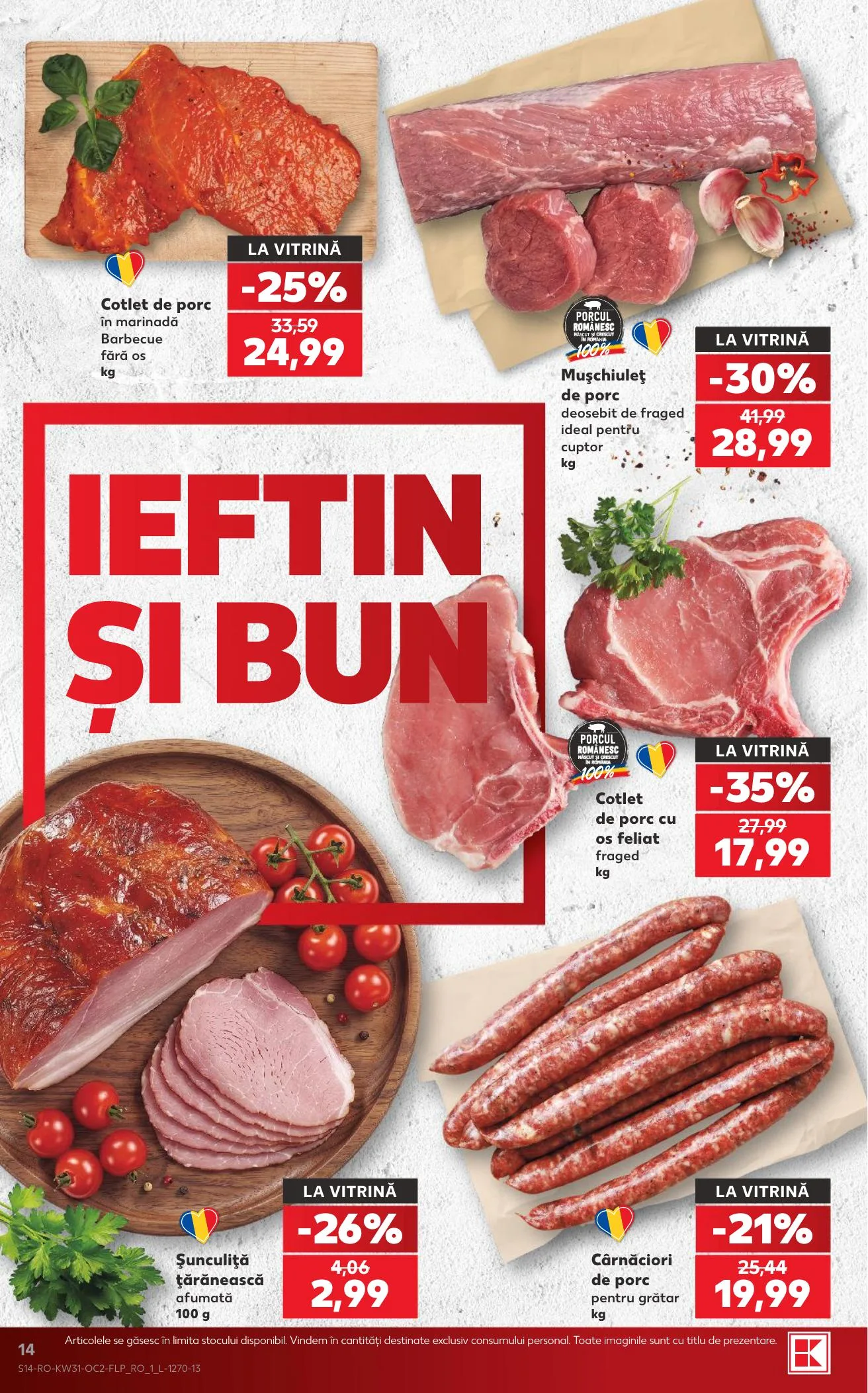 Kaufland akciós újság Románia 07.29–08.04 – 14. oldal