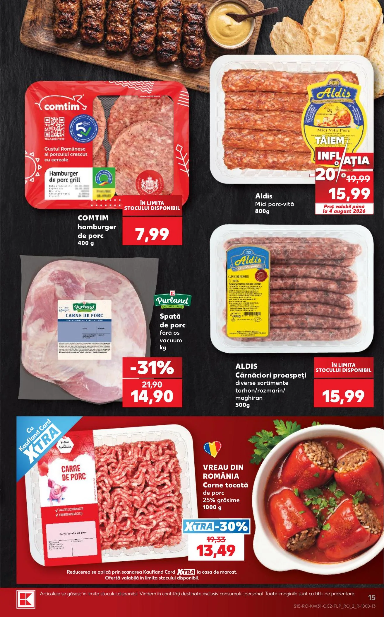 Kaufland akciós újság Románia 07.29–08.04 – 15. oldal
