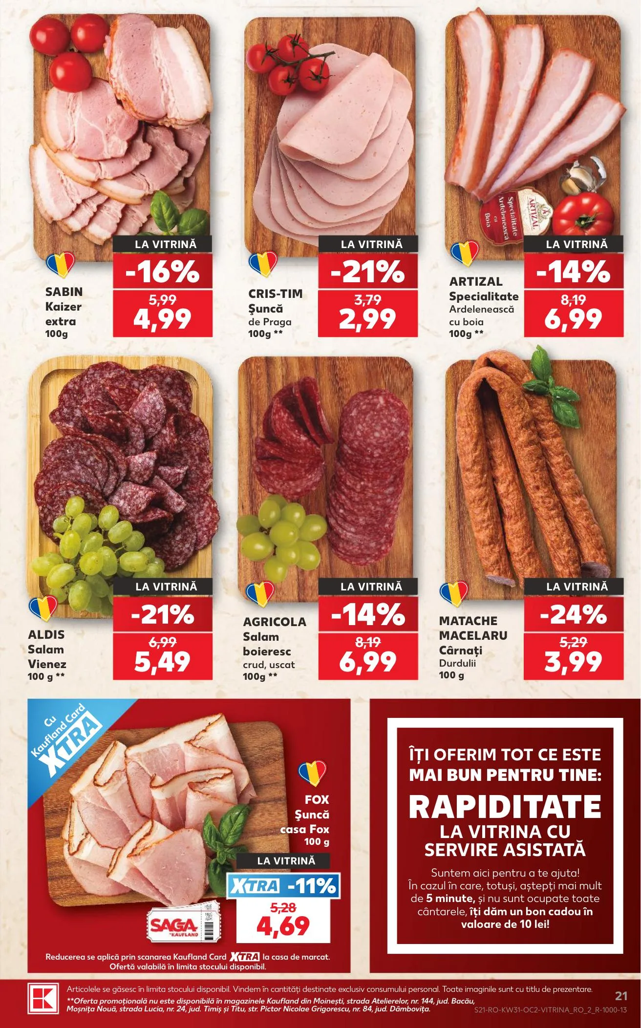Kaufland akciós újság Románia 07.29–08.04 – 21. oldal