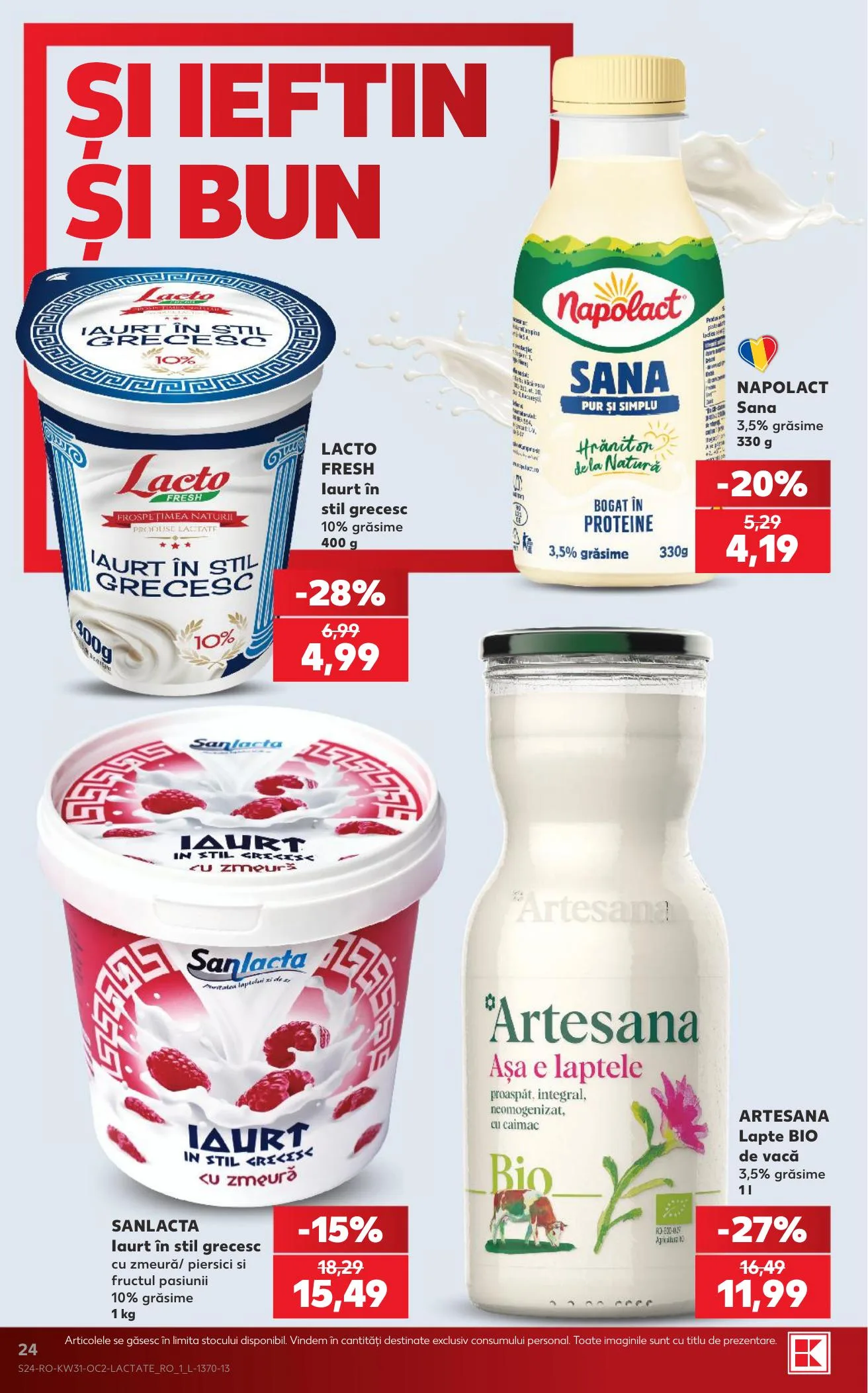 Kaufland akciós újság Románia 07.29–08.04 – 24. oldal