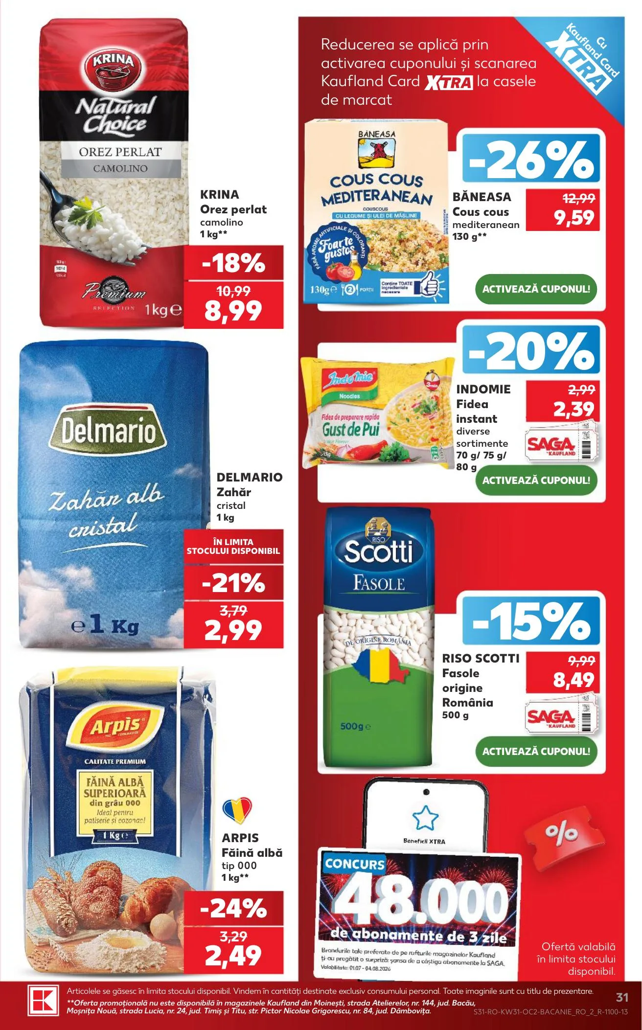 Kaufland akciós újság Románia 07.29–08.04 – 31. oldal