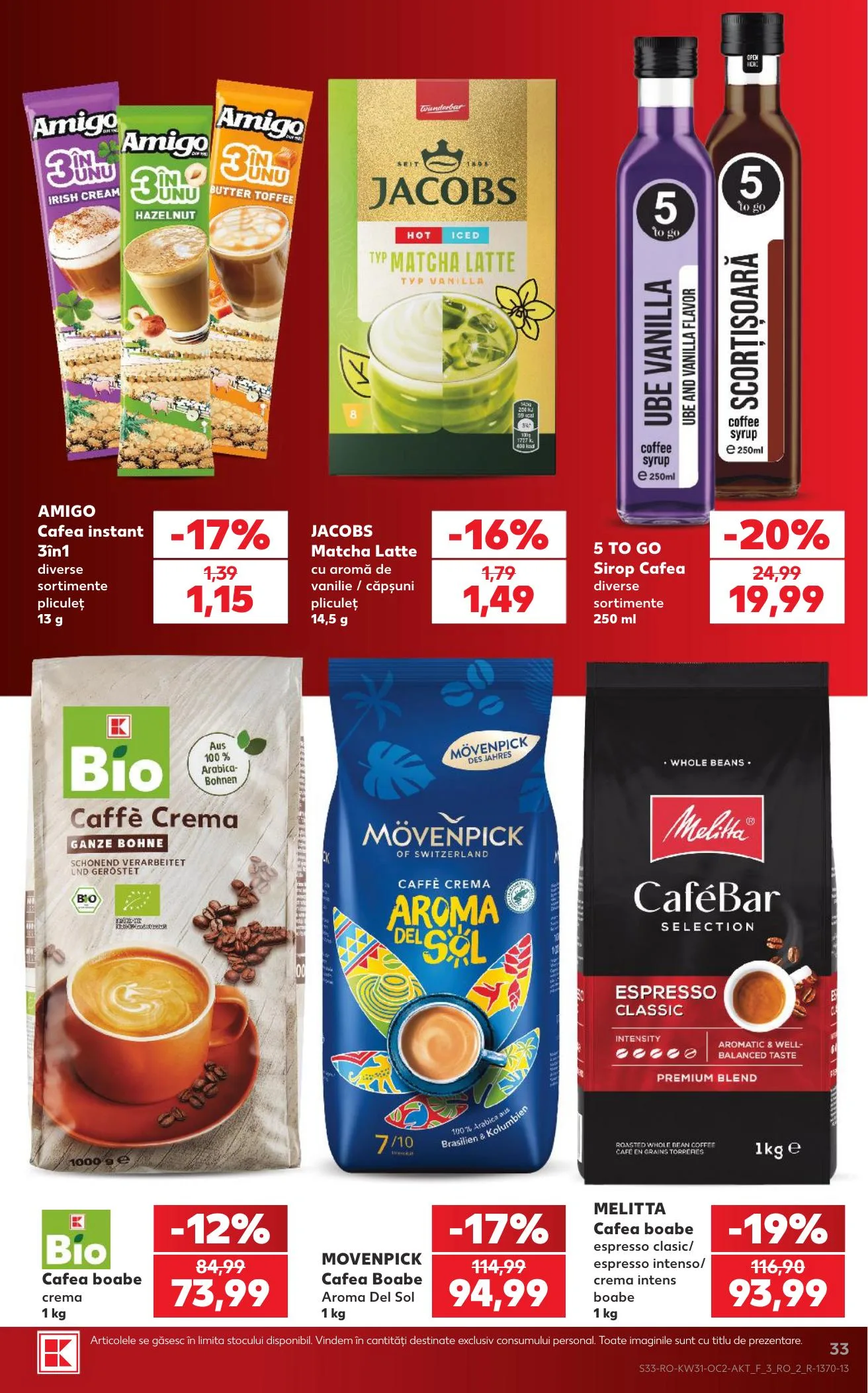 Kaufland akciós újság Románia 07.29–08.04 – 33. oldal