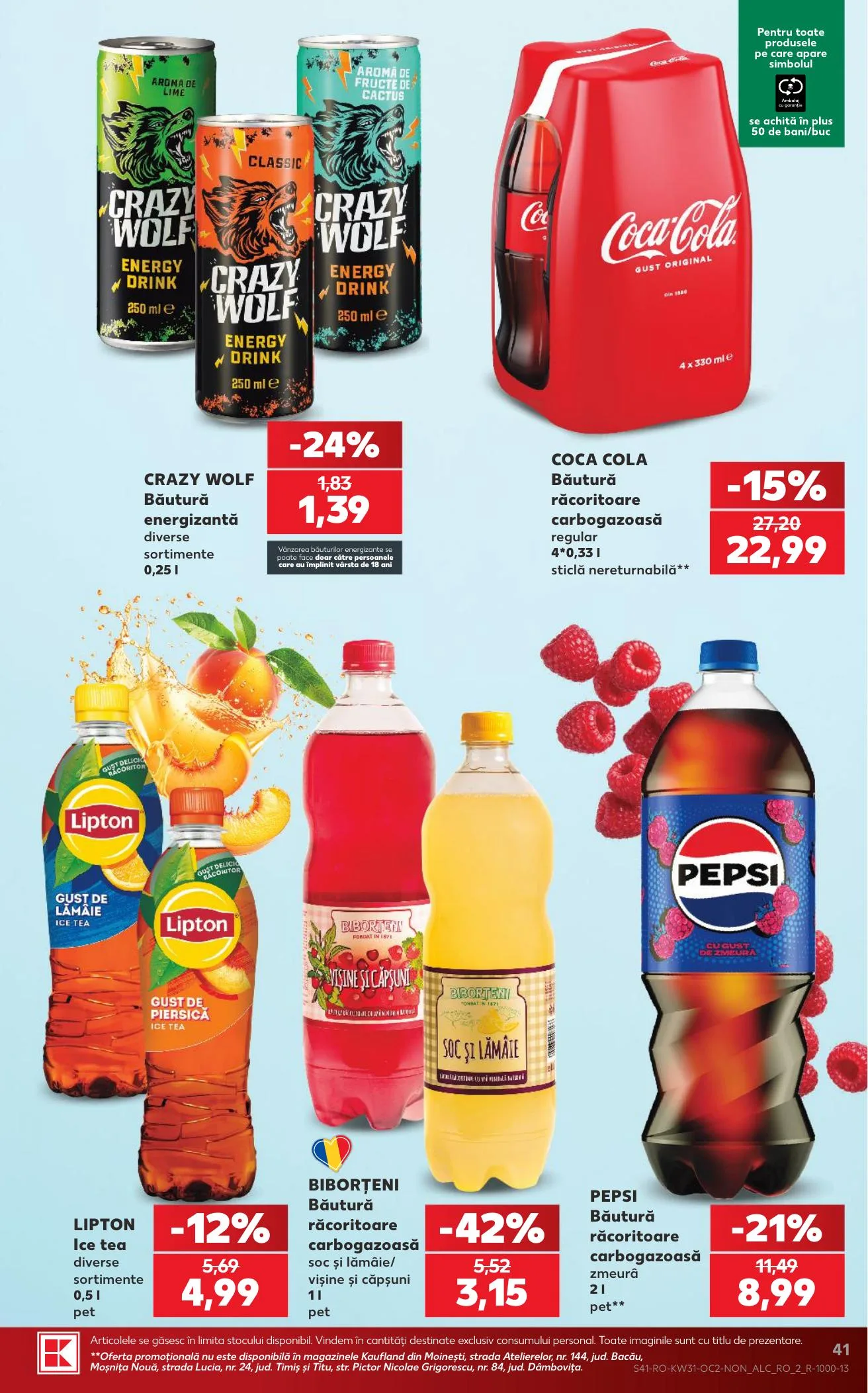 Kaufland akciós újság Románia 07.29–08.04 – 41. oldal