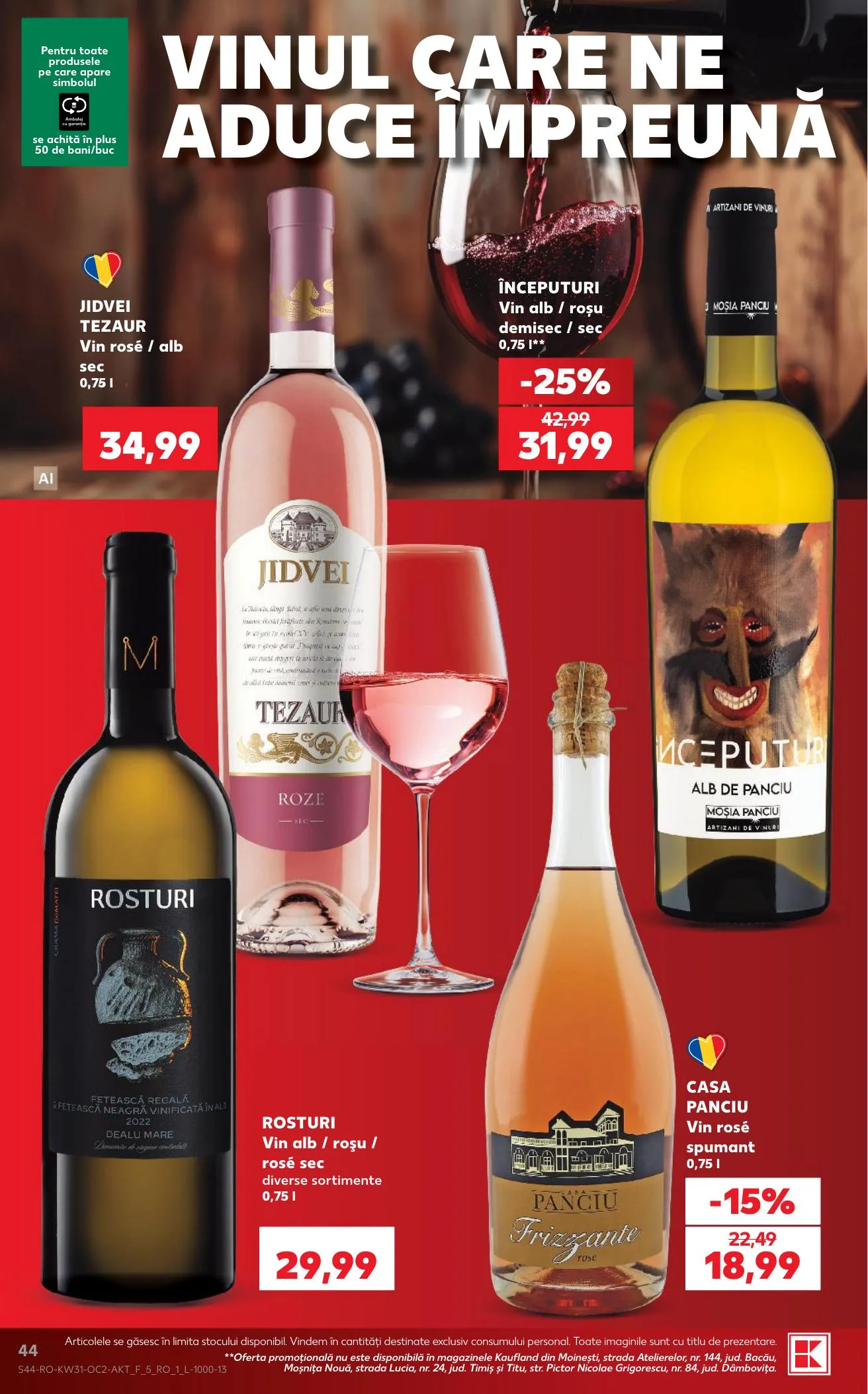 Kaufland akciós újság Románia 07.29–08.04 – 44. oldal
