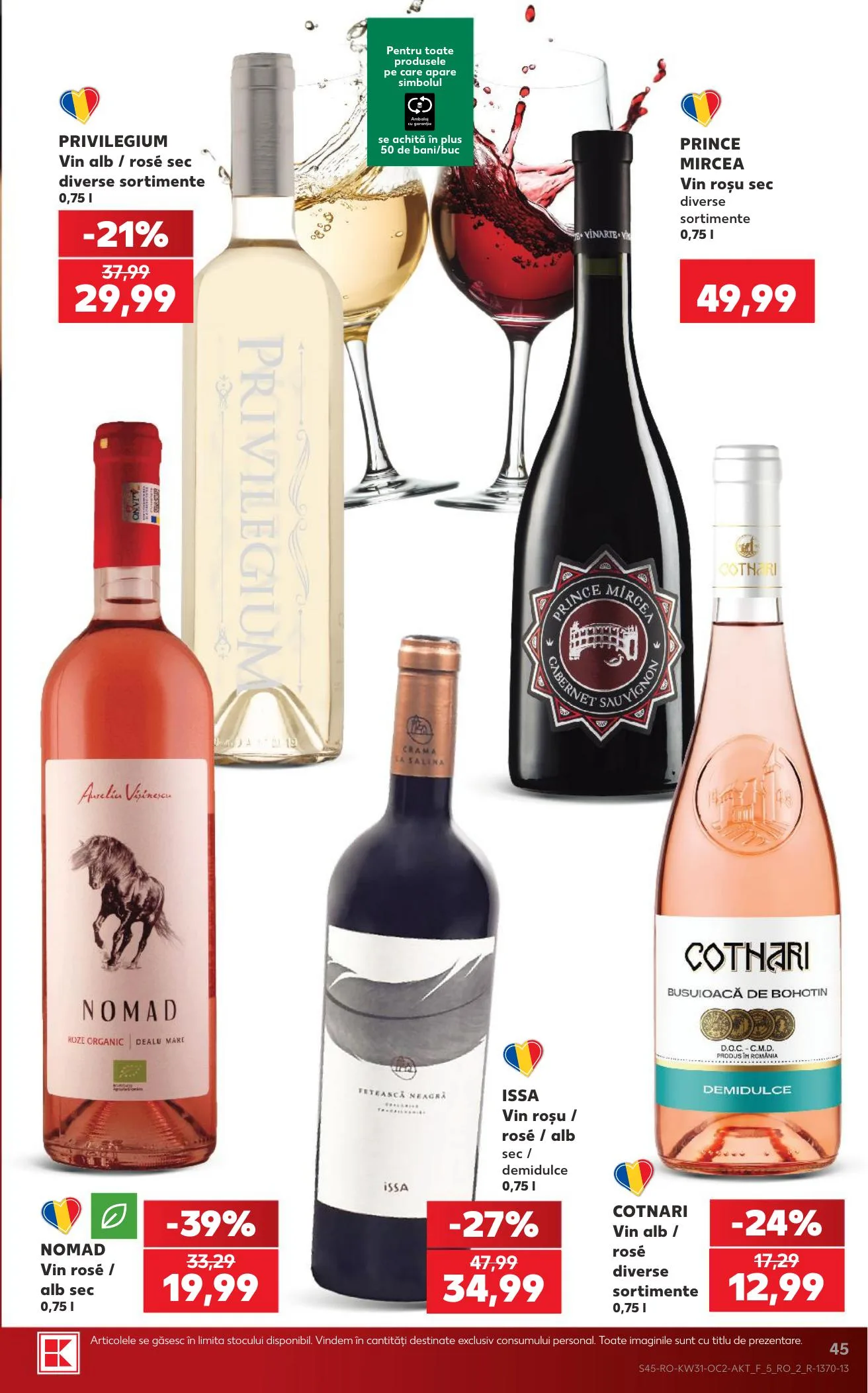 Kaufland akciós újság Románia 07.29–08.04 – 45. oldal