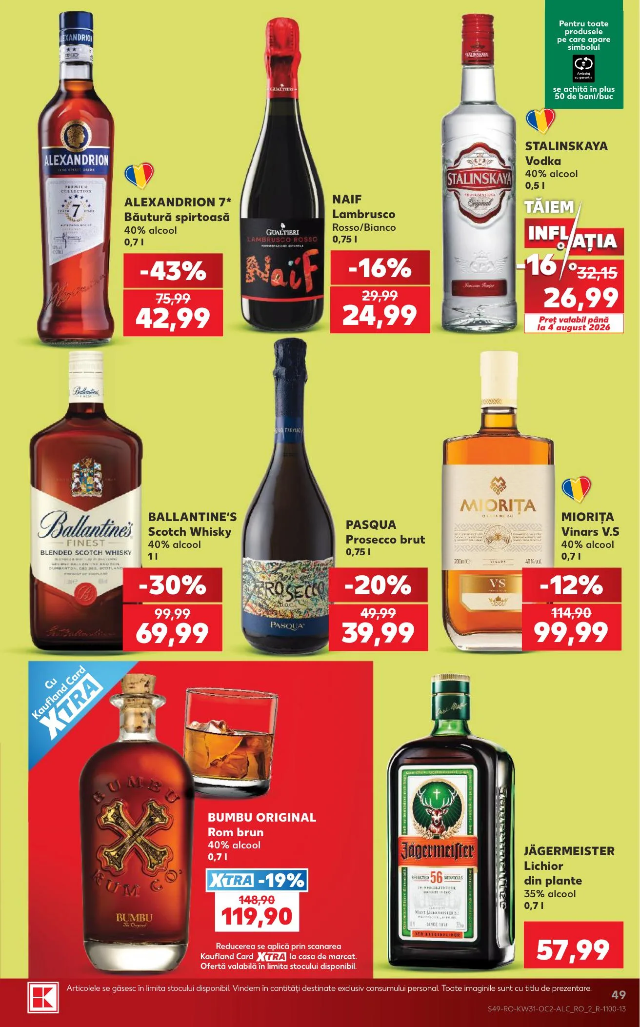 Kaufland akciós újság Románia 07.29–08.04 – 49. oldal
