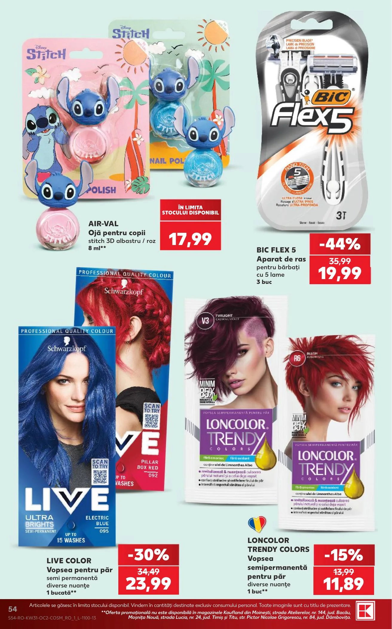 Kaufland akciós újság Románia 07.29–08.04 – 54. oldal