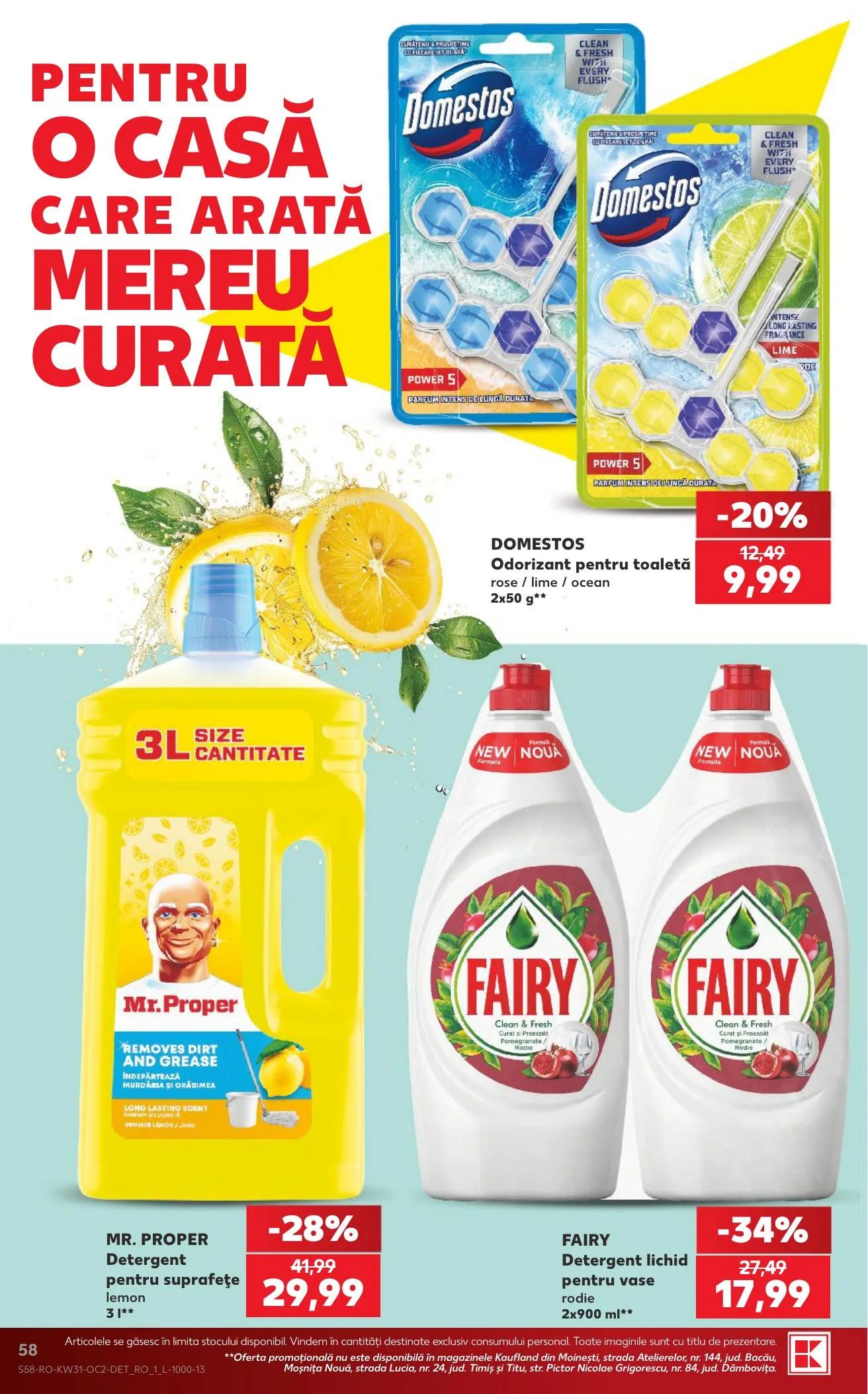 Kaufland akciós újság Románia 07.29–08.04 – 58. oldal
