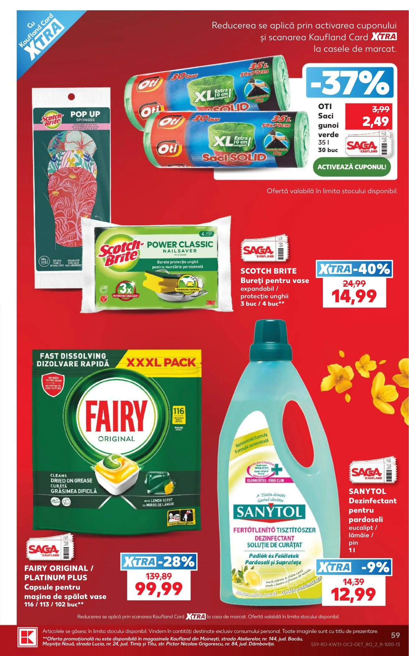 Kaufland akciós újság Románia 07.29–08.04 – 59. oldal