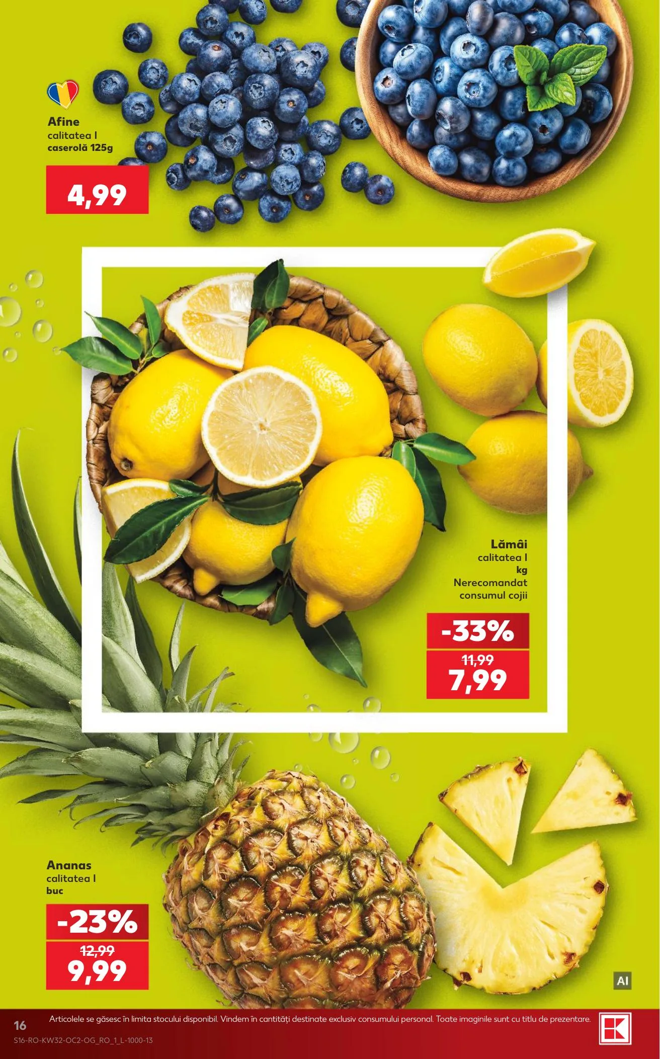 Kaufland akciós újság Románia 08.05–08.11 – 16. oldal