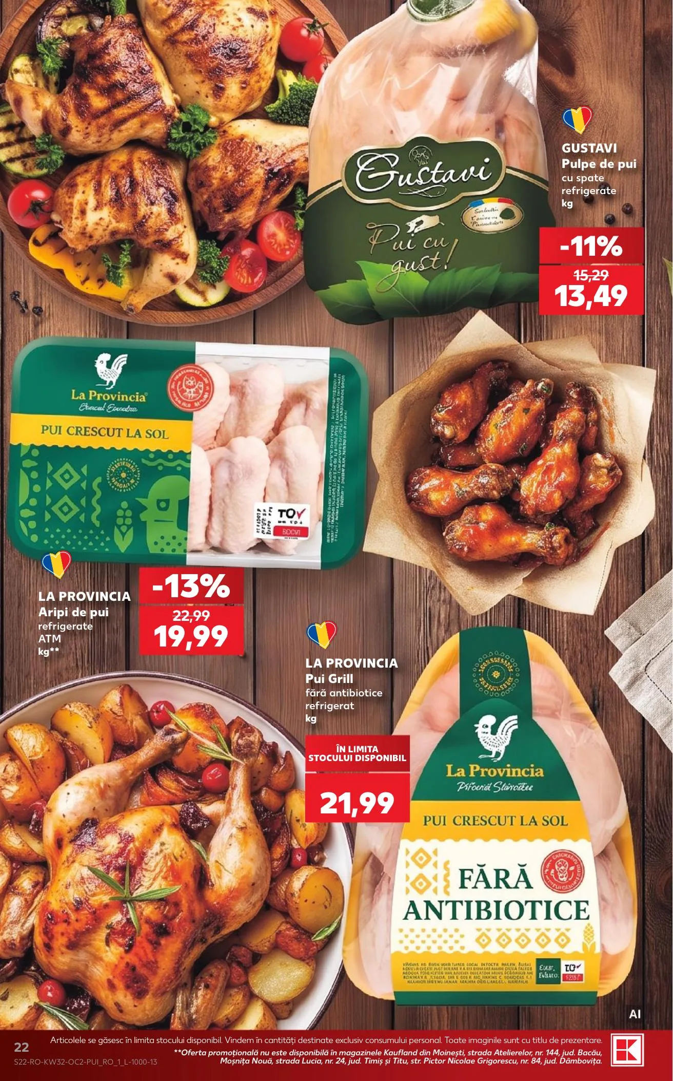 Kaufland akciós újság Románia 08.05–08.11 – 22. oldal