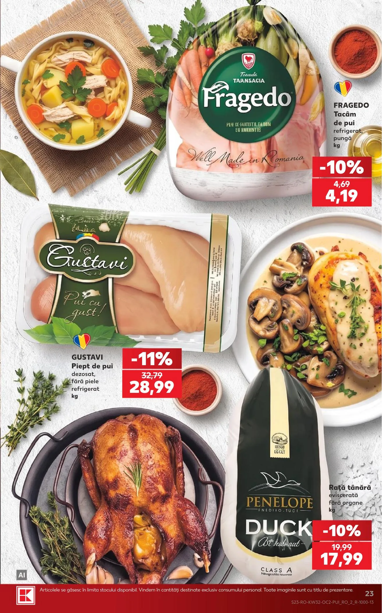 Kaufland akciós újság Románia 08.05–08.11 – 23. oldal