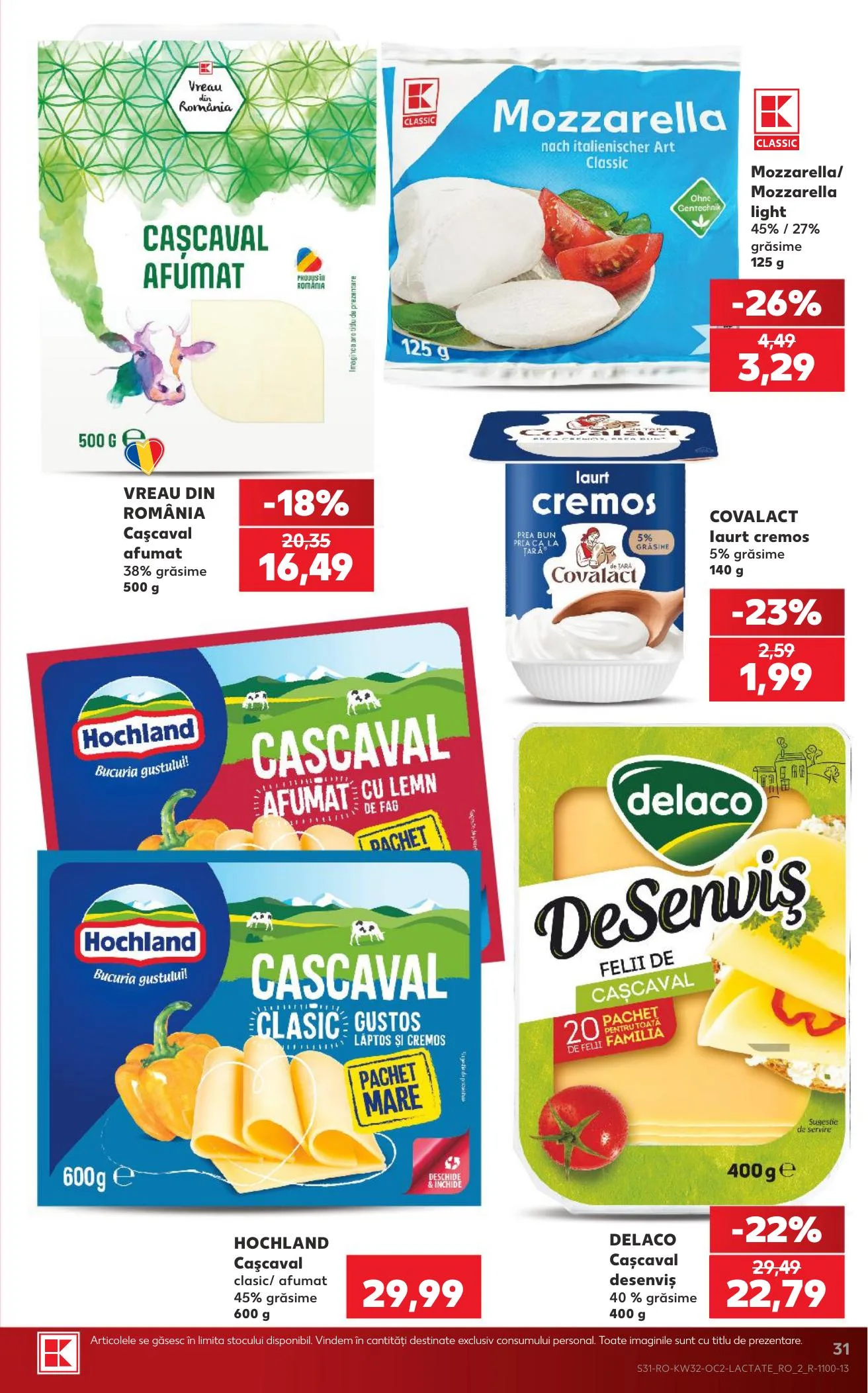 Kaufland akciós újság Románia 08.05–08.11 – 31. oldal