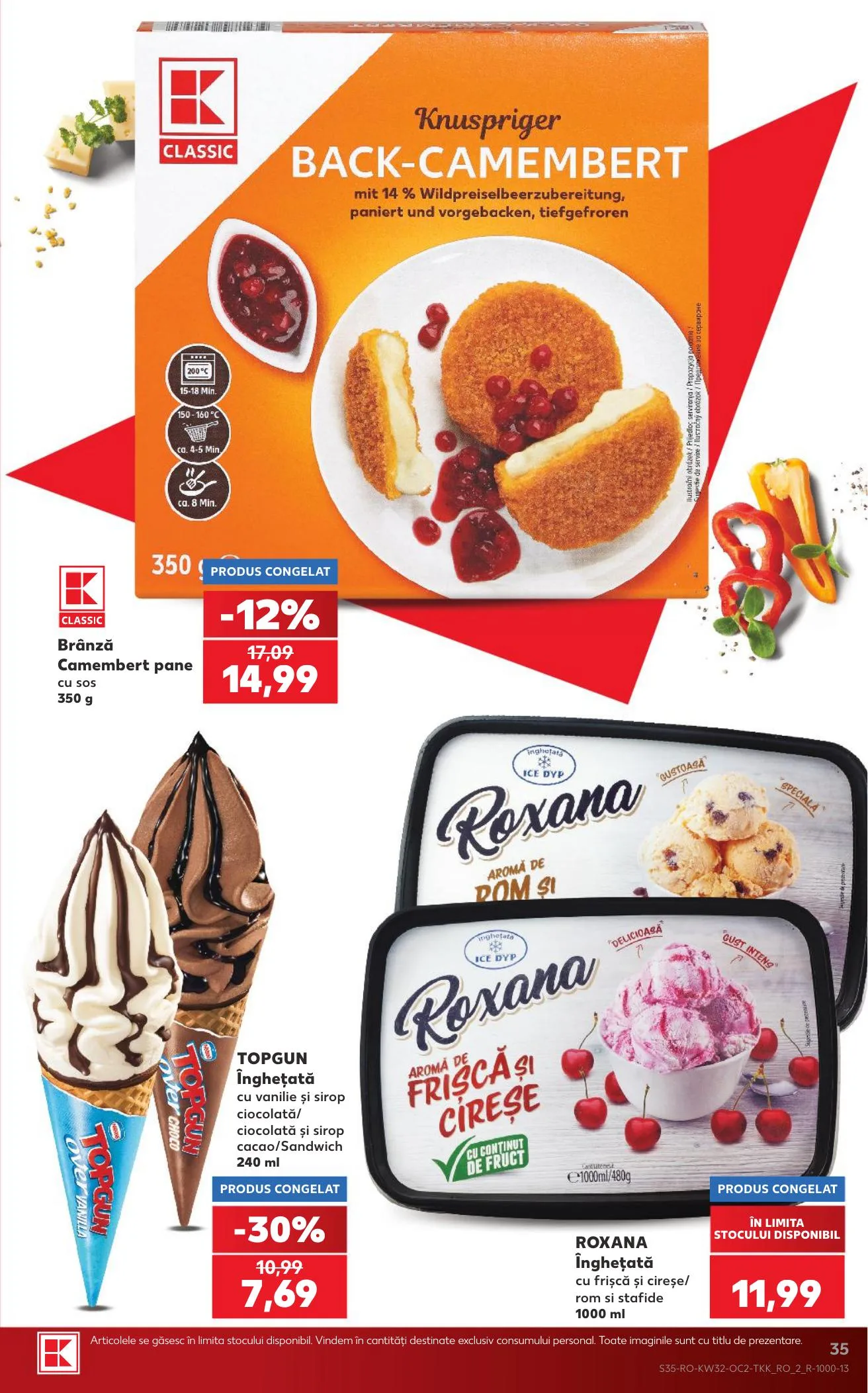 Kaufland akciós újság Románia 08.05–08.11 – 35. oldal