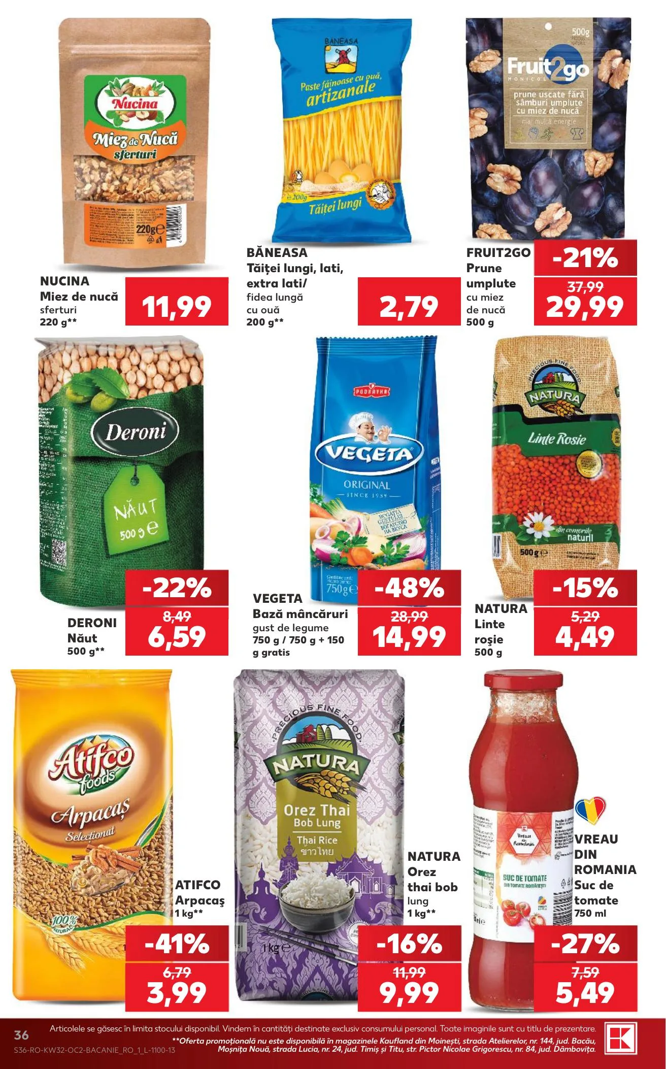 Kaufland akciós újság Románia 08.05–08.11 – 36. oldal