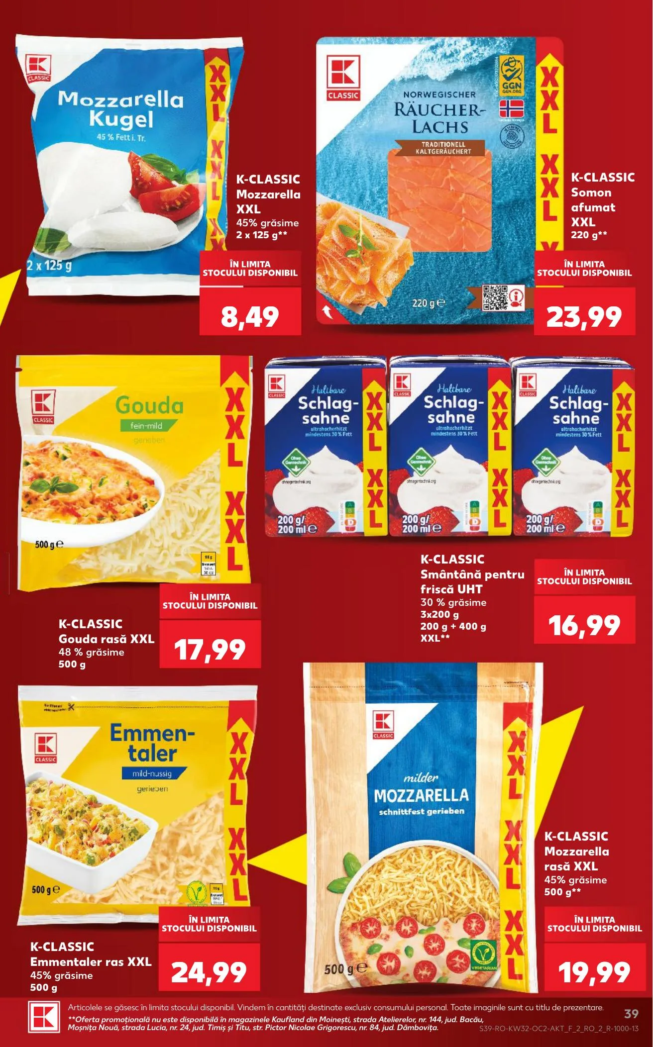 Kaufland akciós újság Románia 08.05–08.11 – 39. oldal