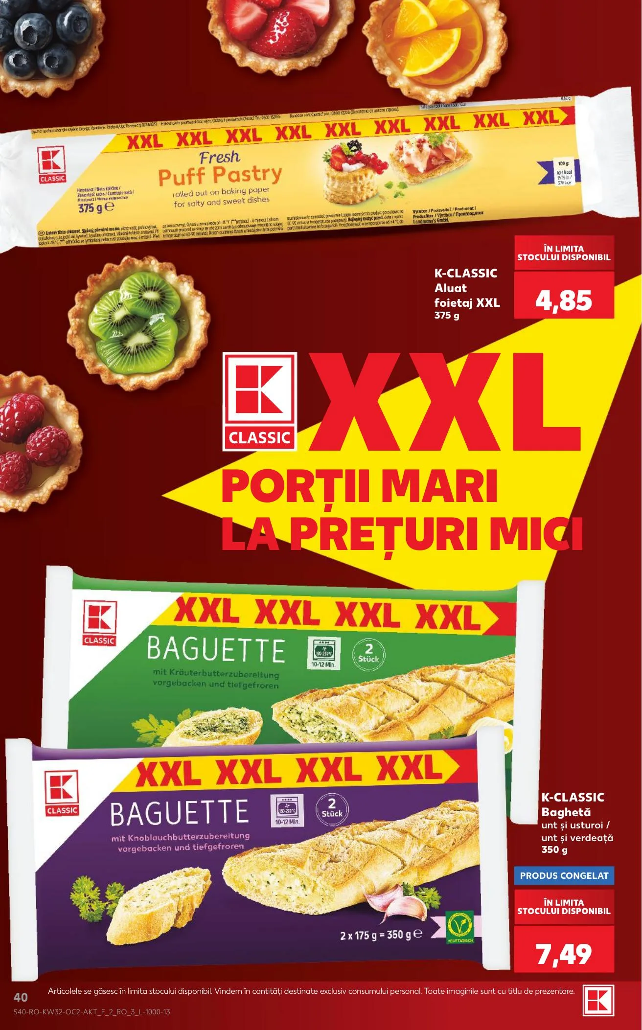 Kaufland akciós újság Románia 08.05–08.11 – 40. oldal