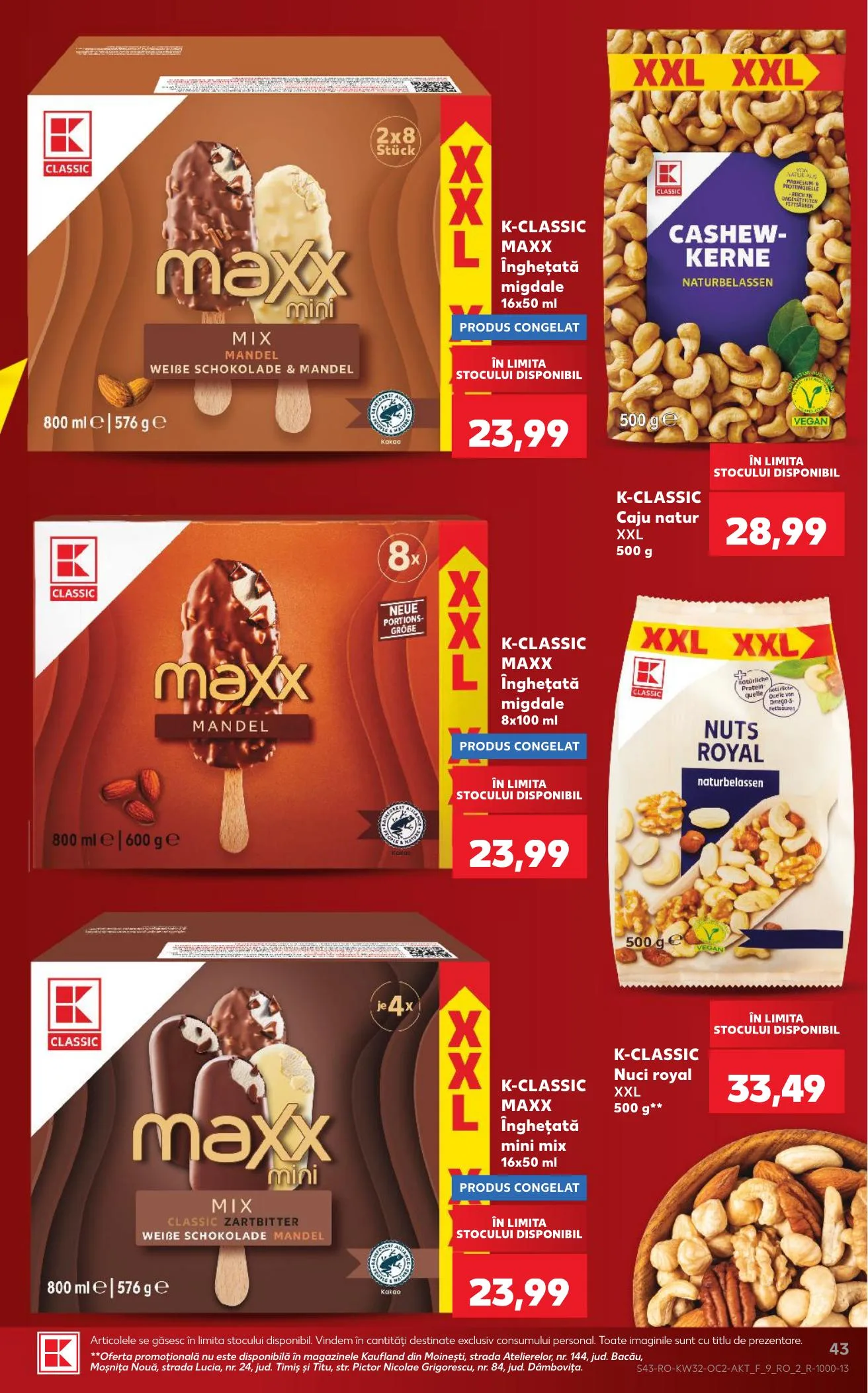 Kaufland akciós újság Románia 08.05–08.11 – 43. oldal