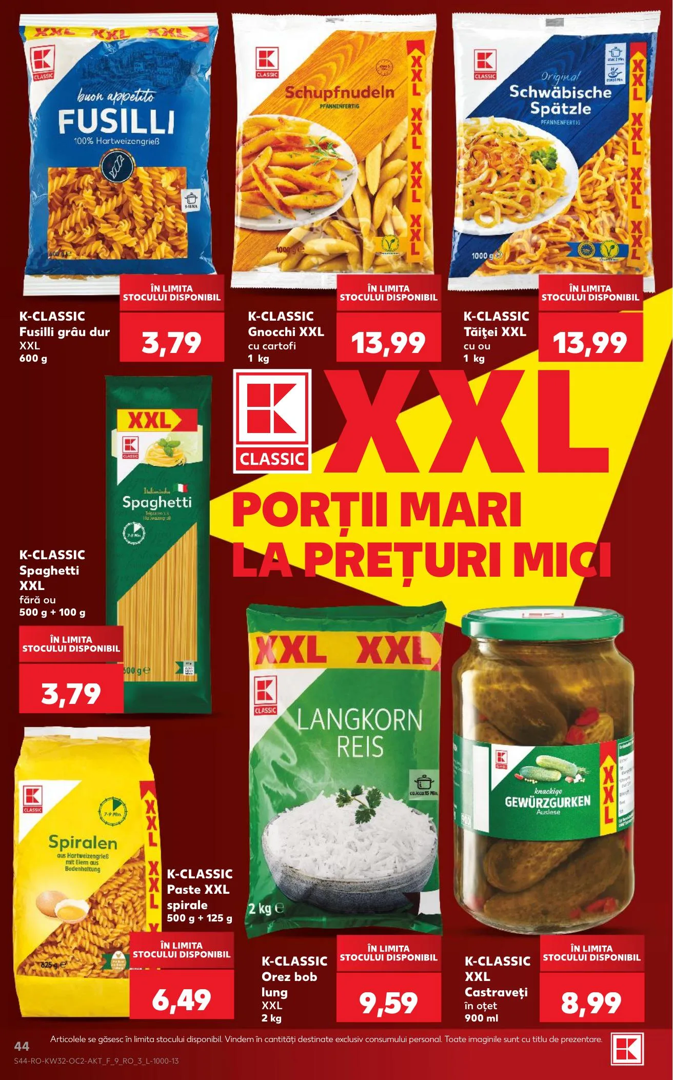 Kaufland akciós újság Románia 08.05–08.11 – 44. oldal
