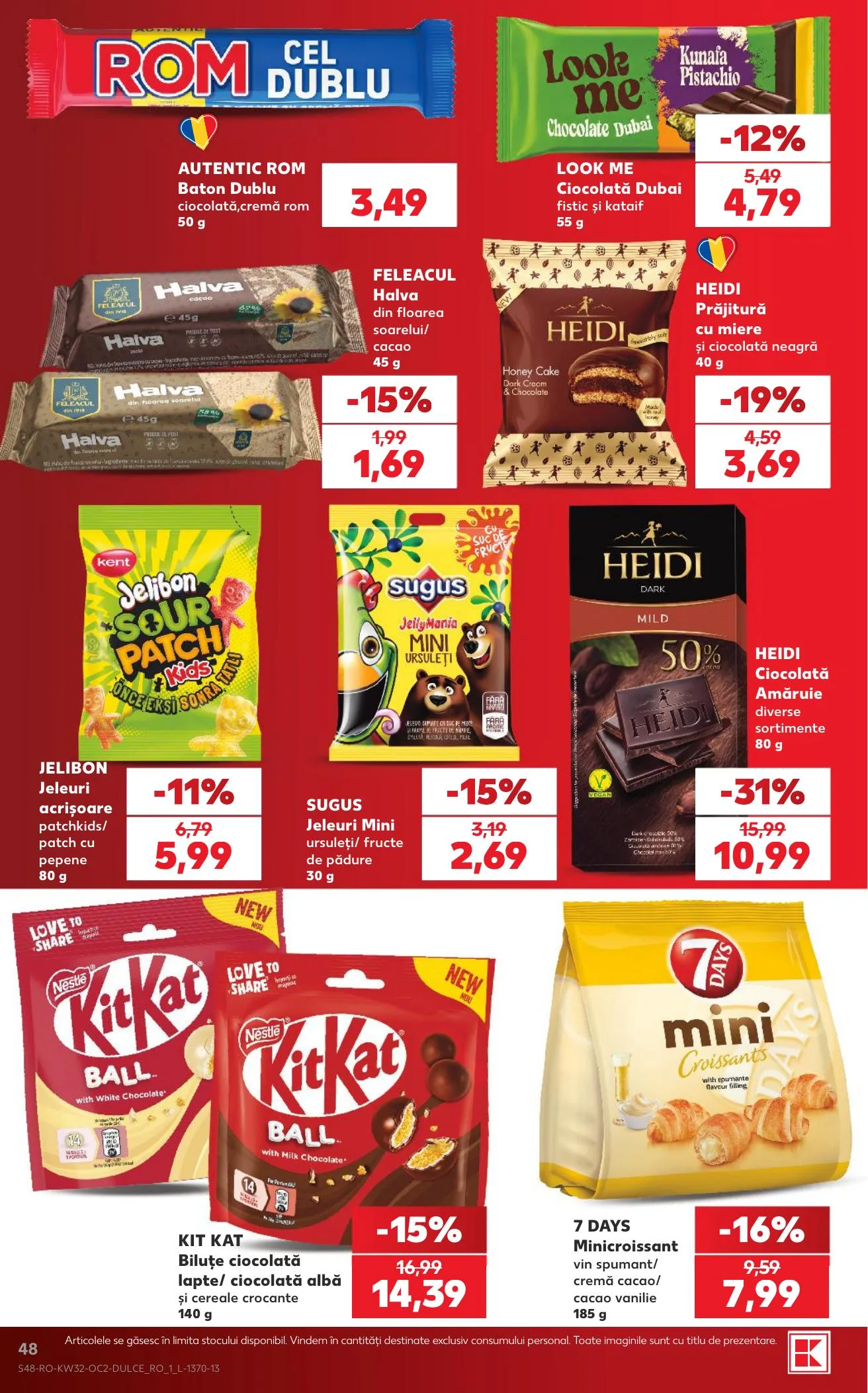 Kaufland akciós újság Románia 08.05–08.11 – 48. oldal